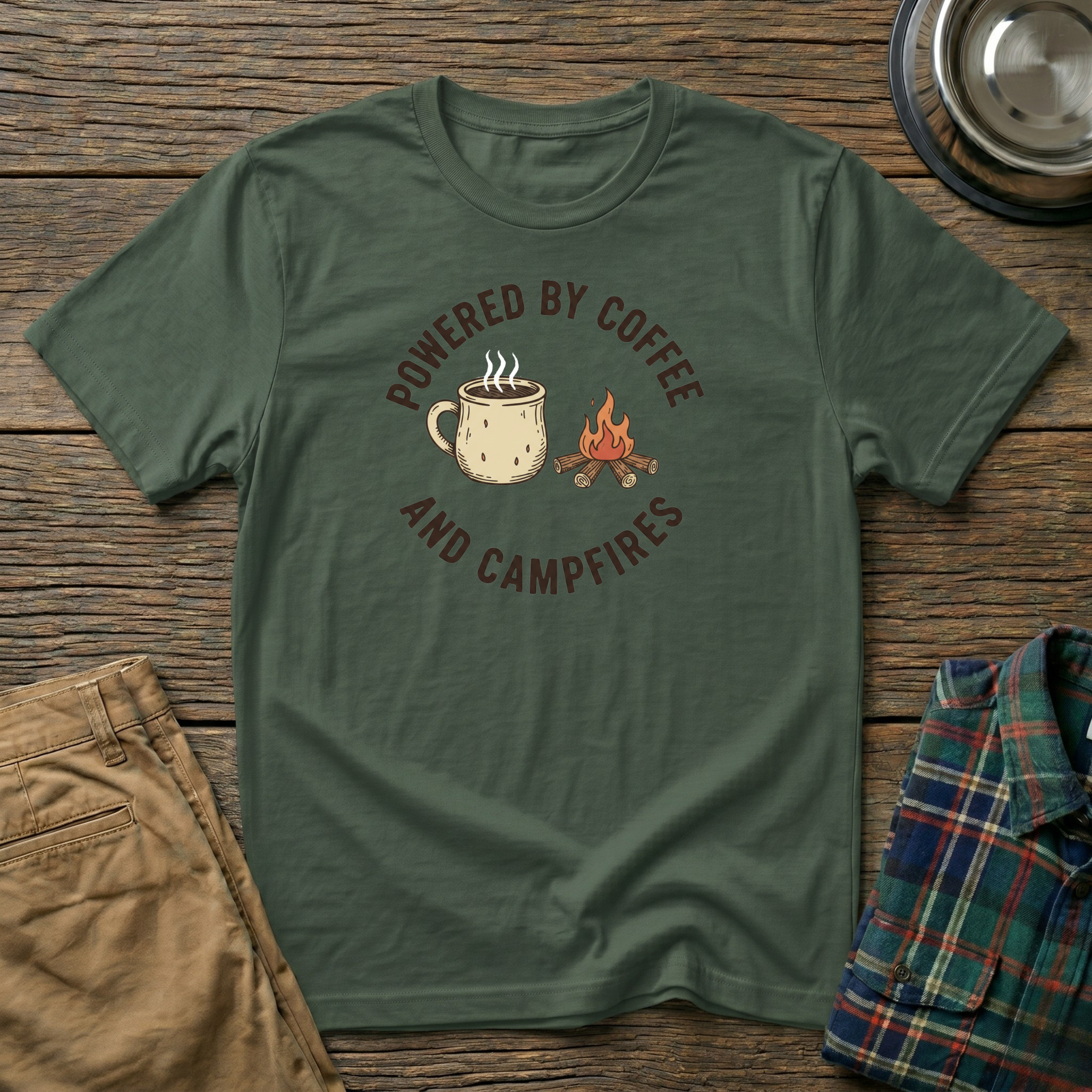 Coffee and Campfires T-Shirt