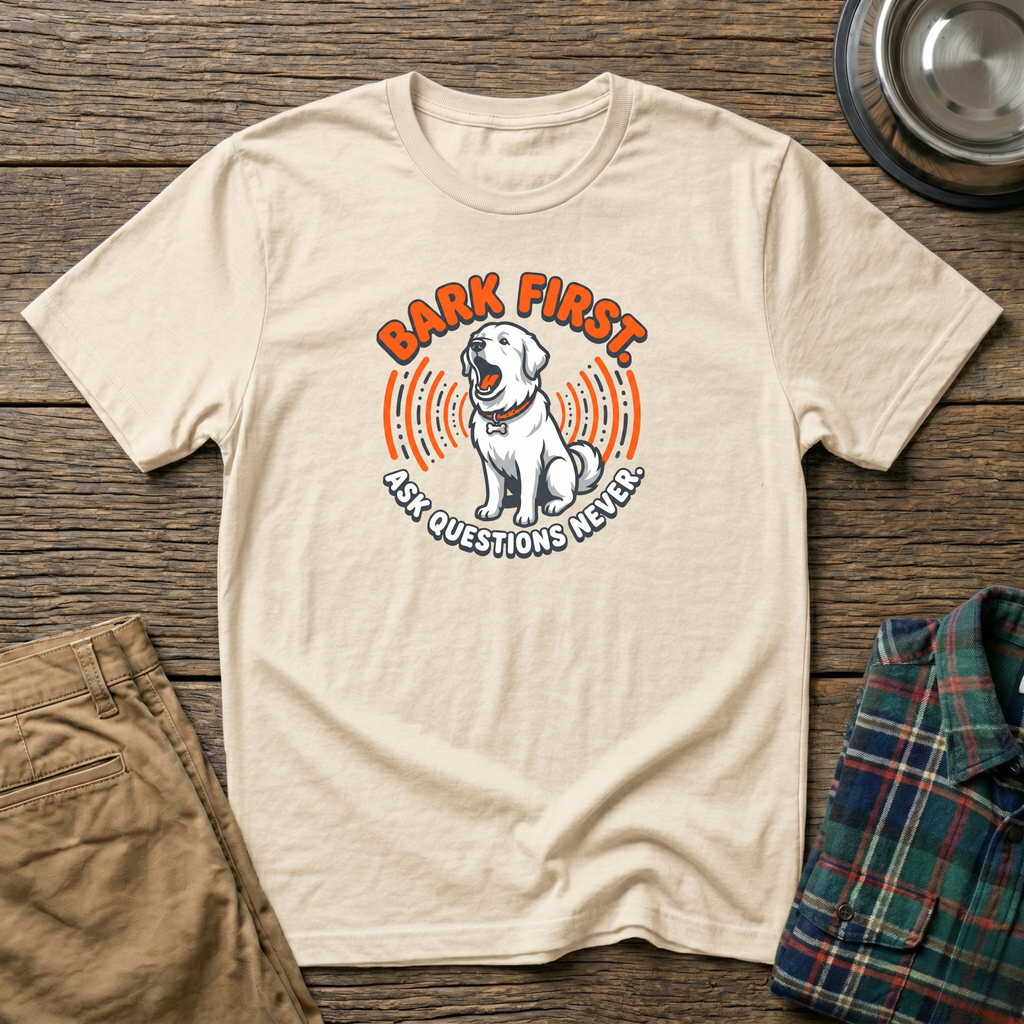 Bark First T-Shirt