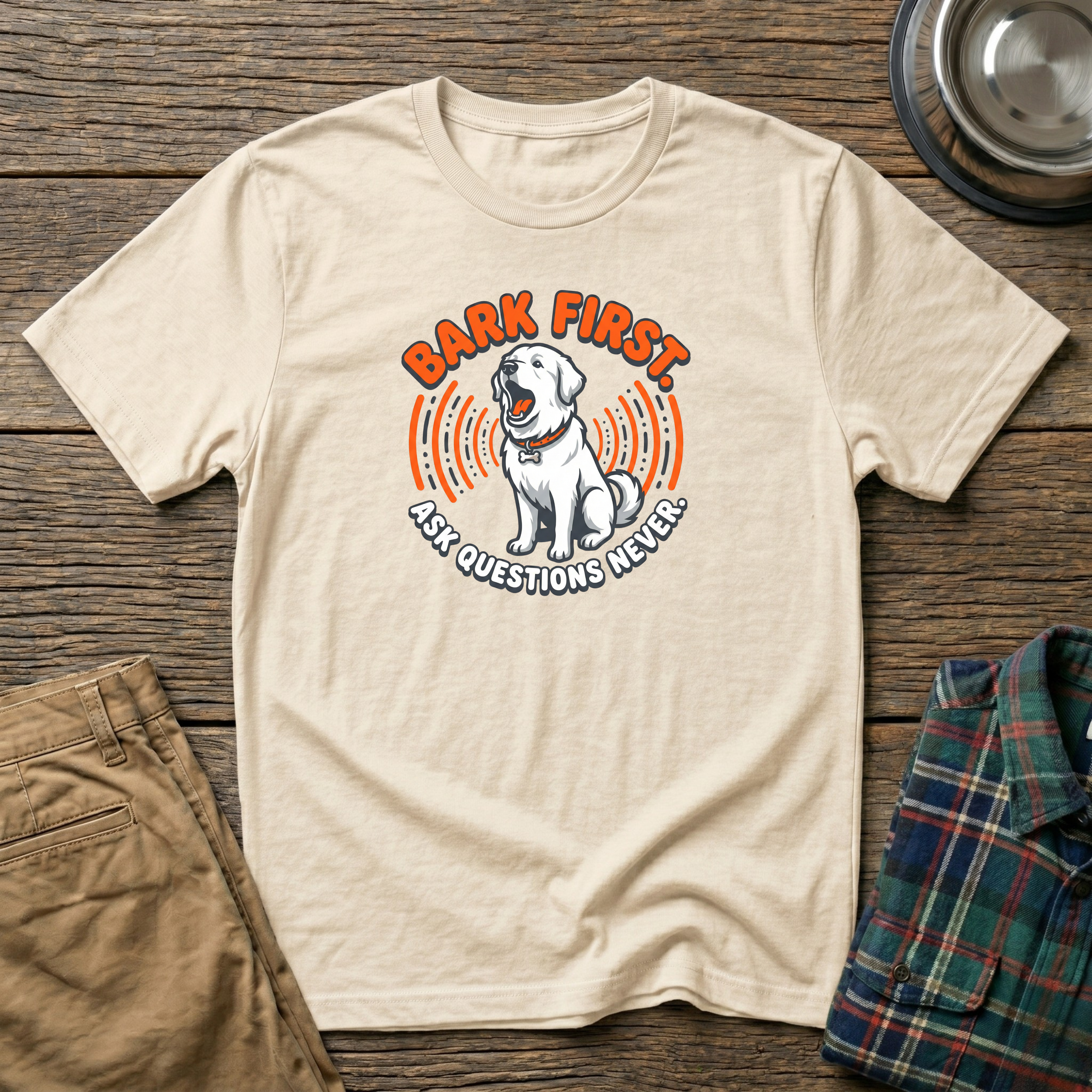 Bark First T-Shirt