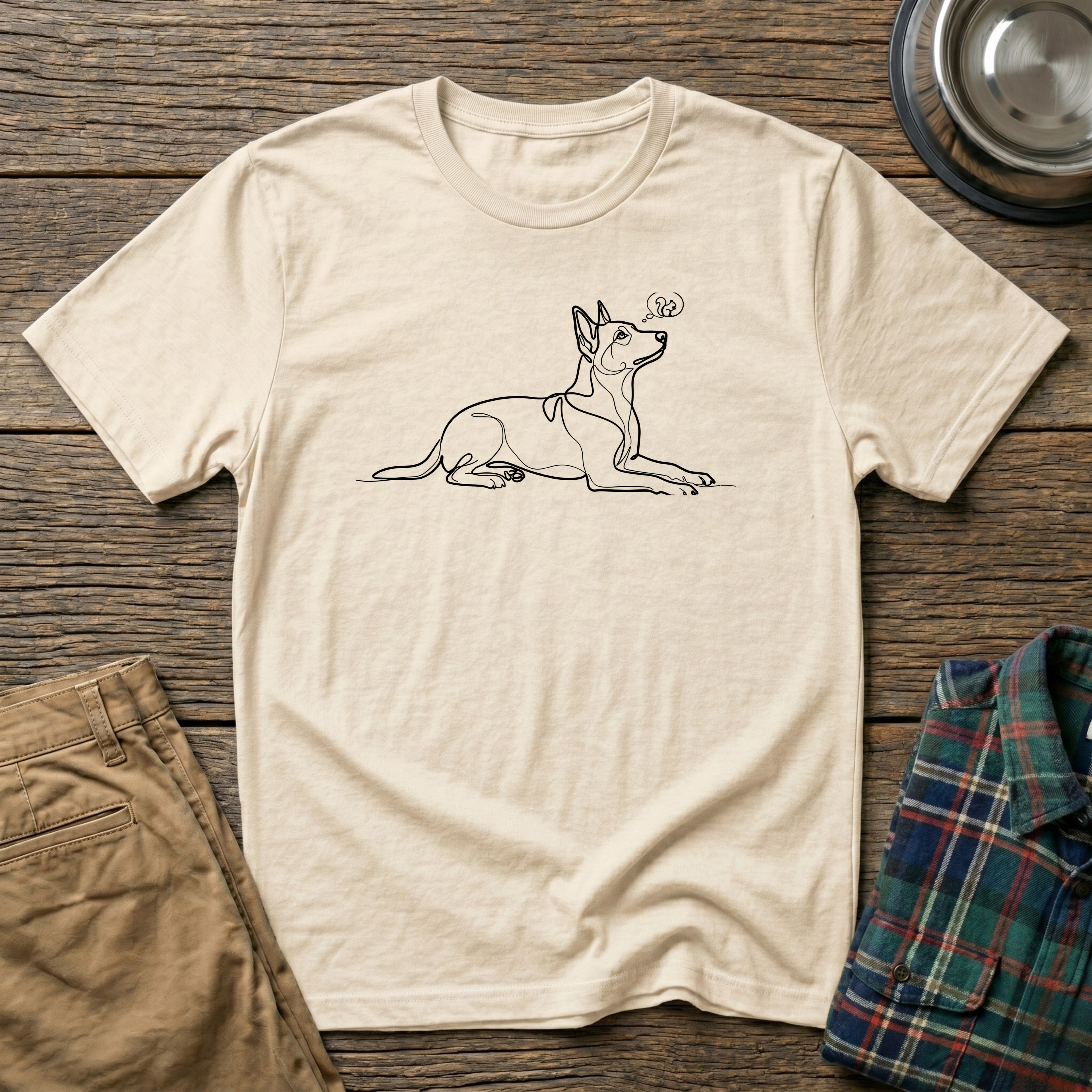 Thinking Squirrel T-Shirt
