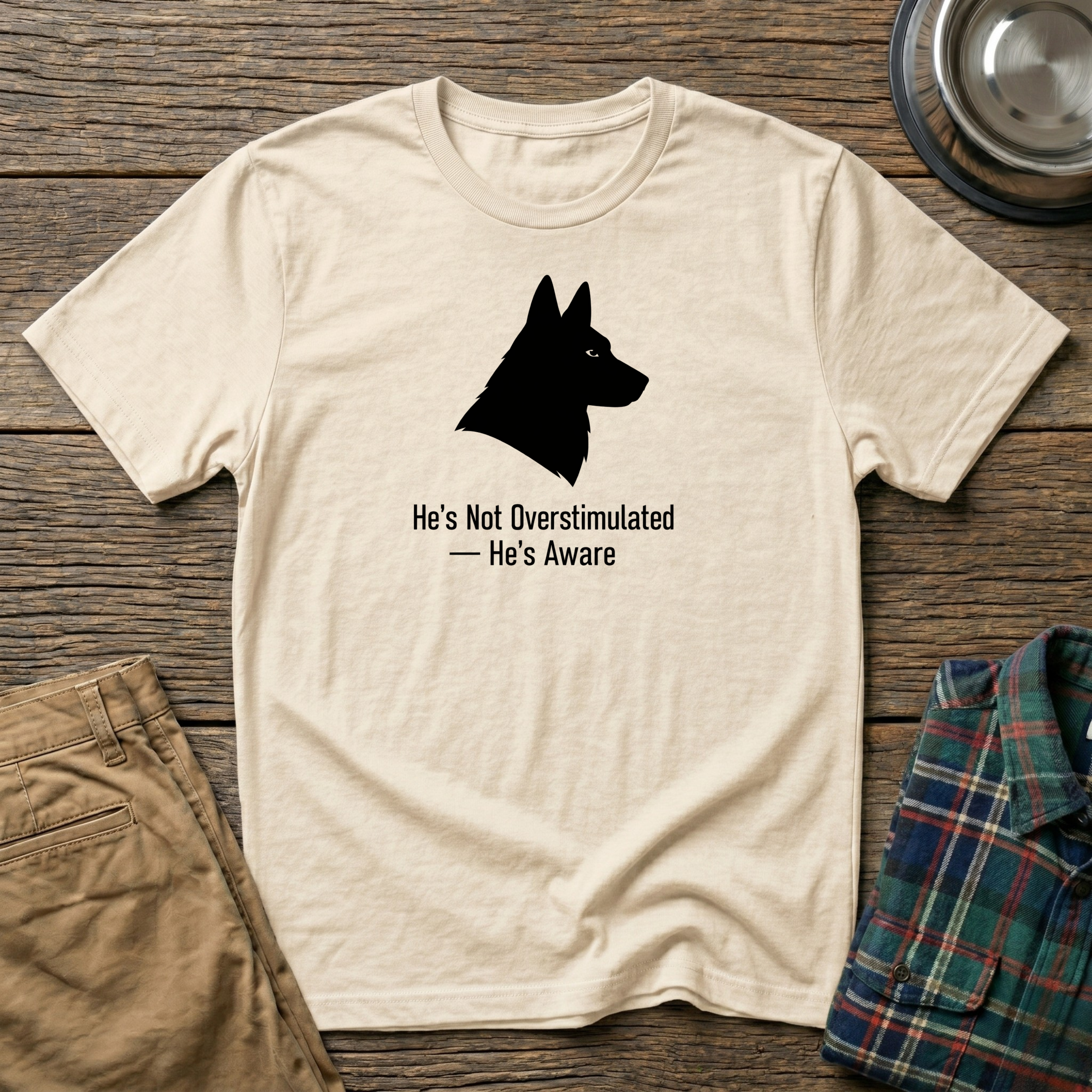 He's Aware T-Shirt