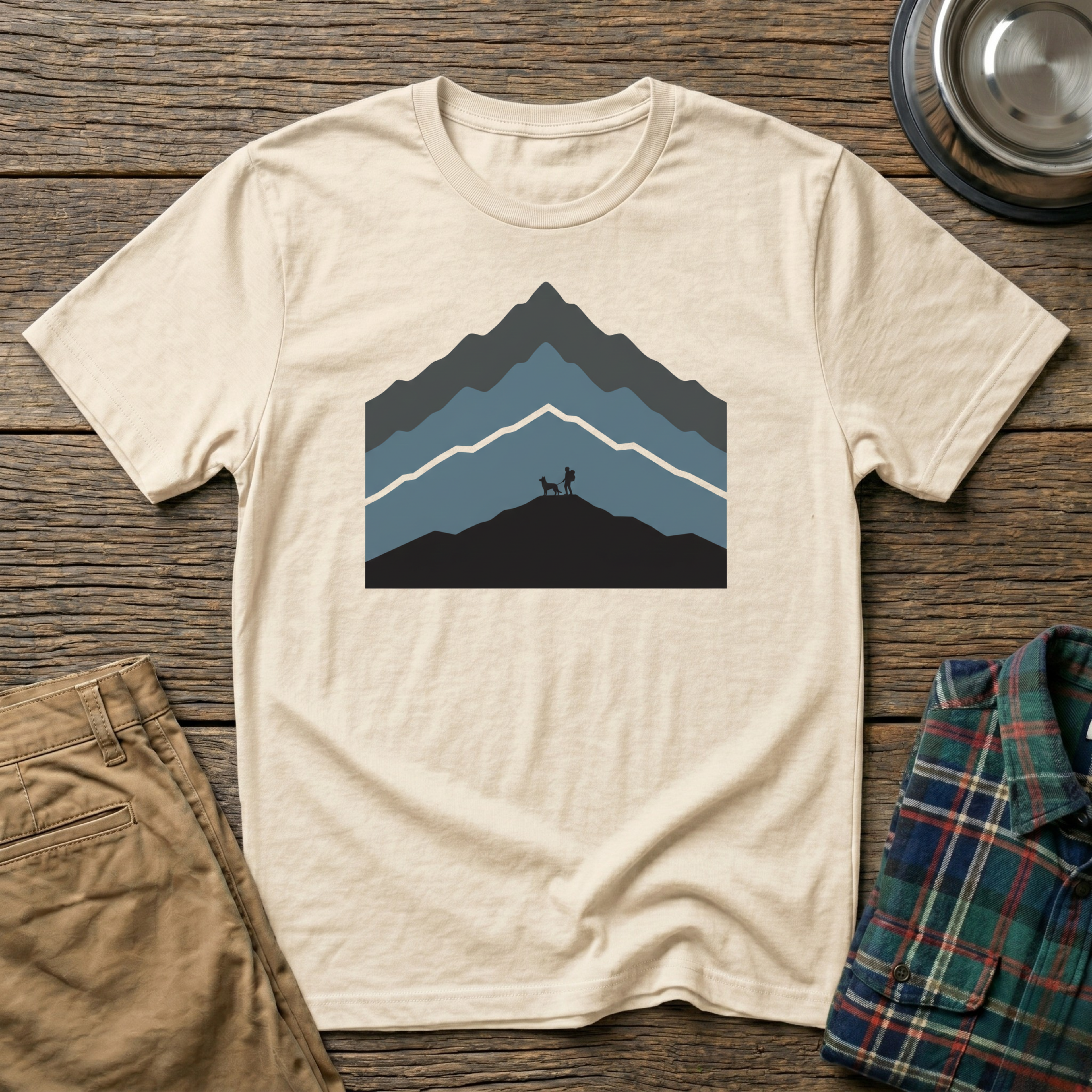 Shevron Mountains T-Shirt