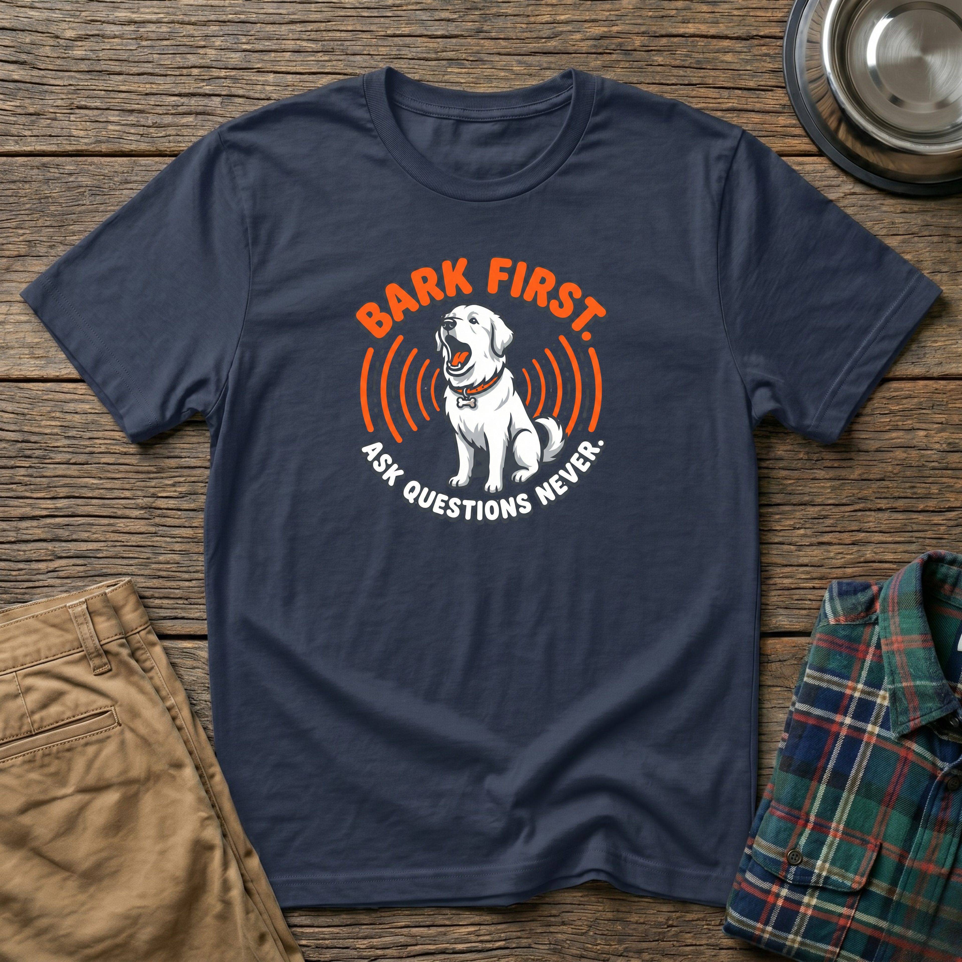 Bark First T-Shirt