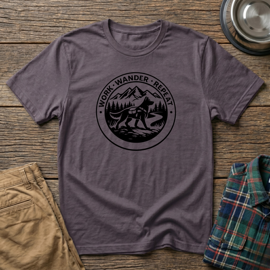 Work. Wander. Repeat T-Shirt
