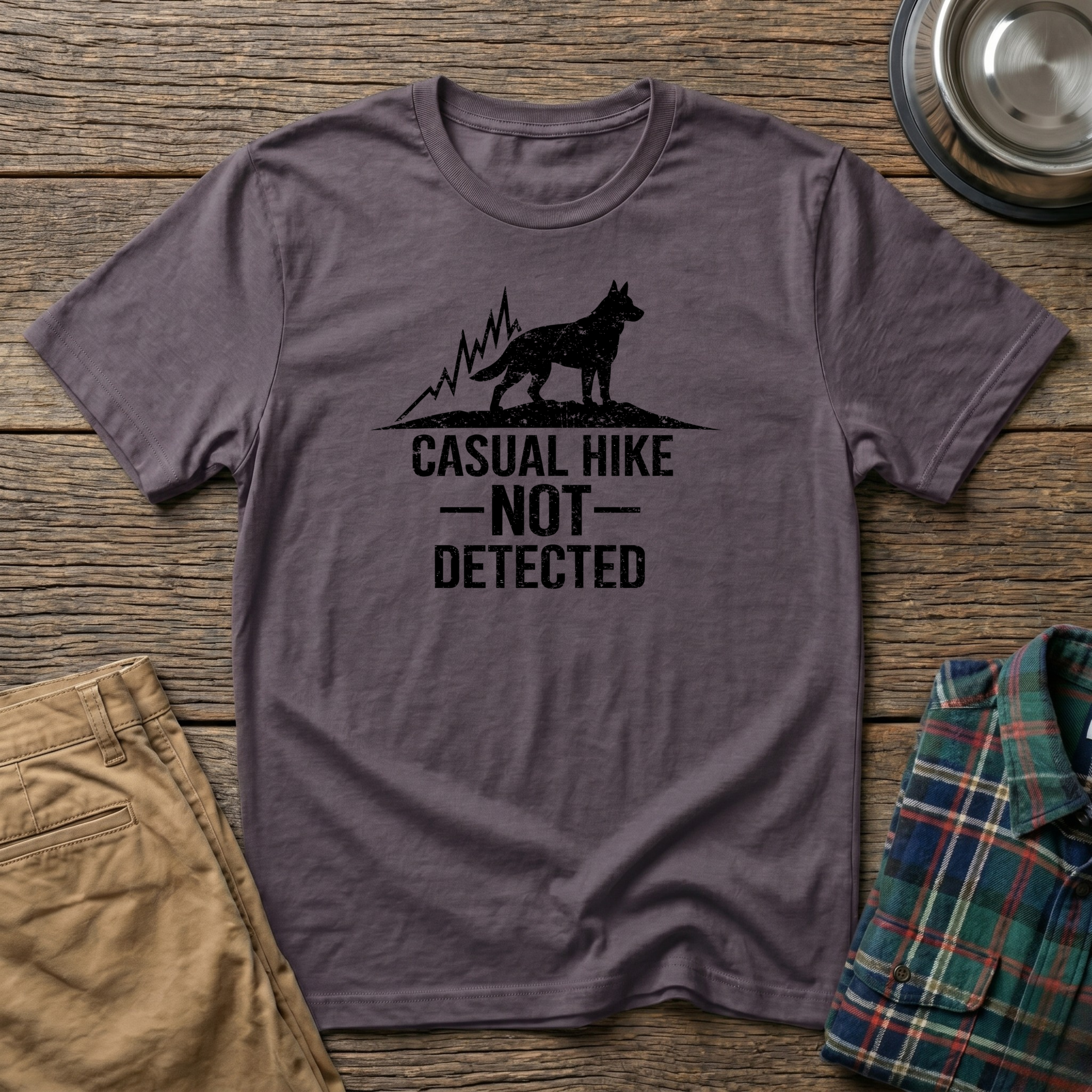 Casual Hike Not Detected T-Shirt