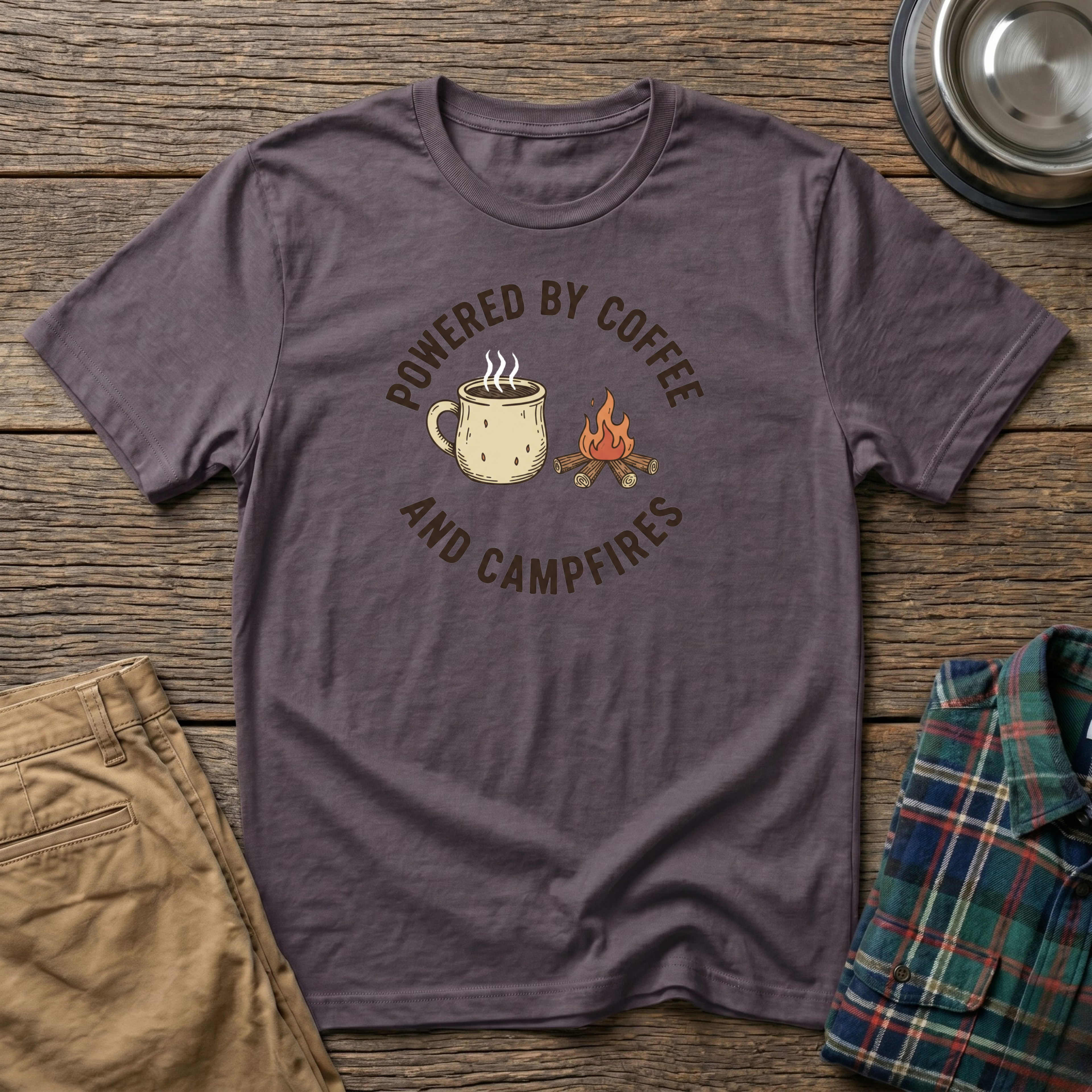 Coffee and Campfires T-Shirt