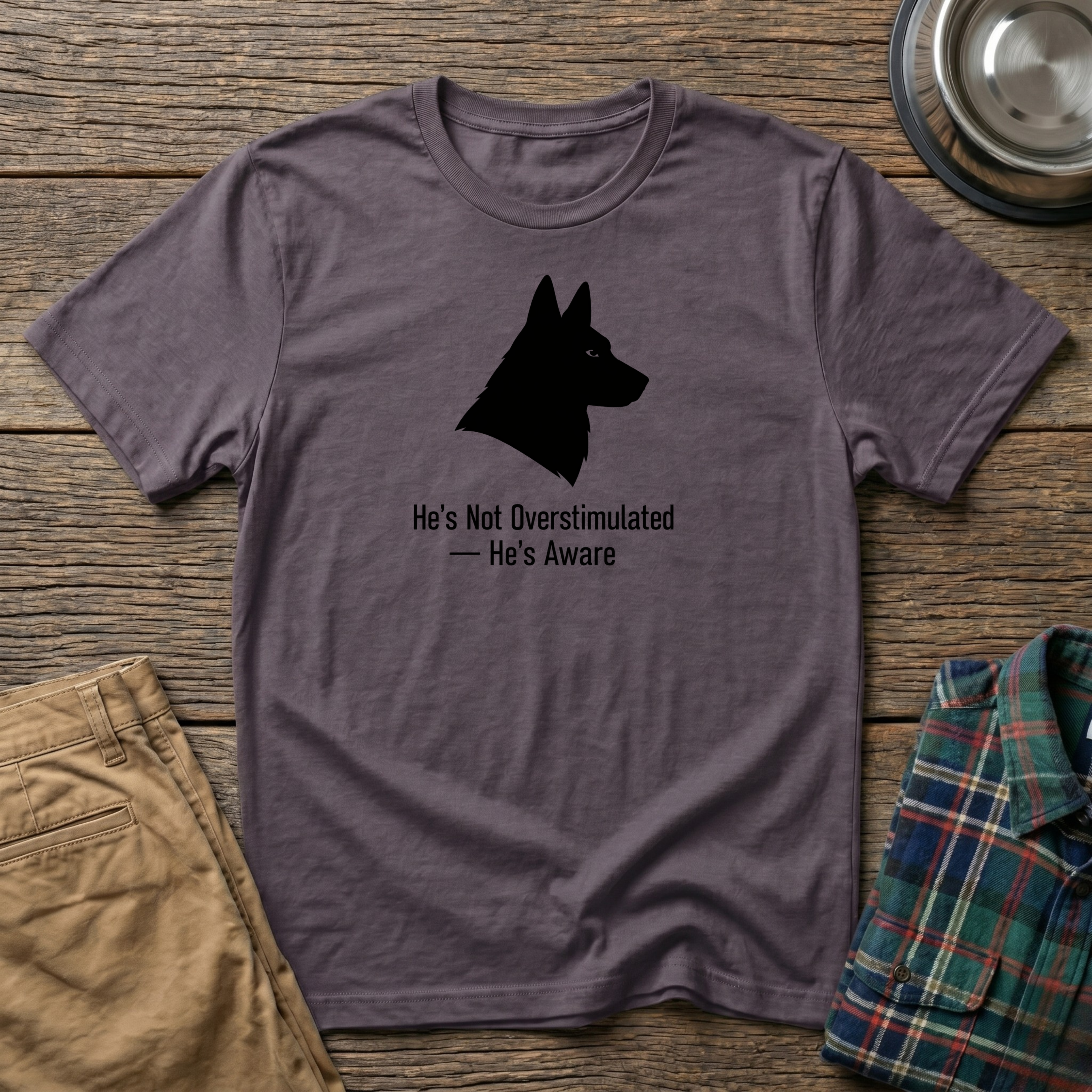 He's Aware T-Shirt