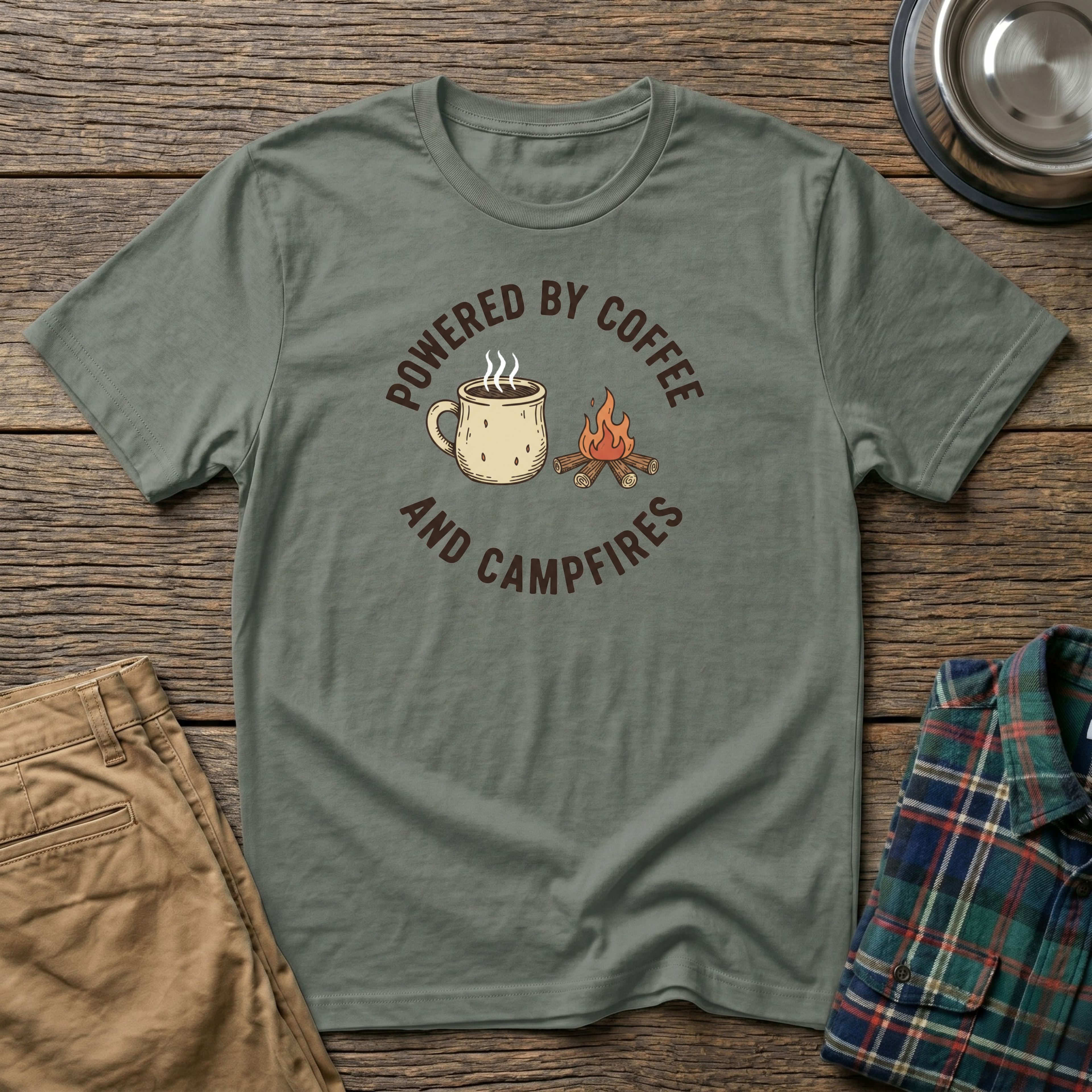 Coffee and Campfires T-Shirt