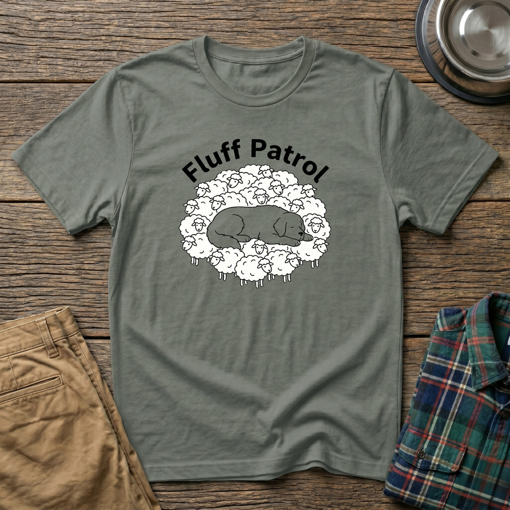 Fluff Patrol W/Title T-Shirt