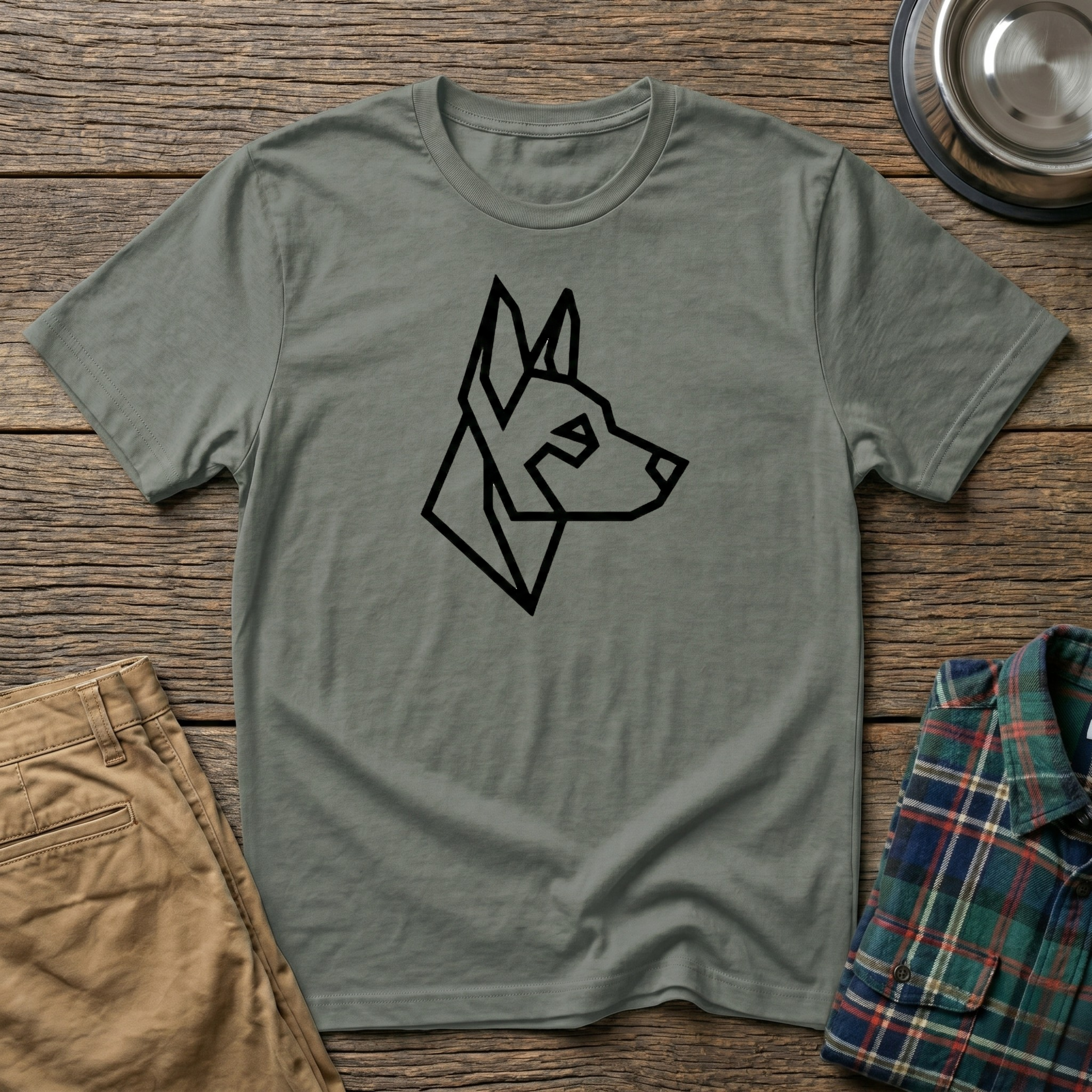Min. Outline of Shepherd T-Shirt