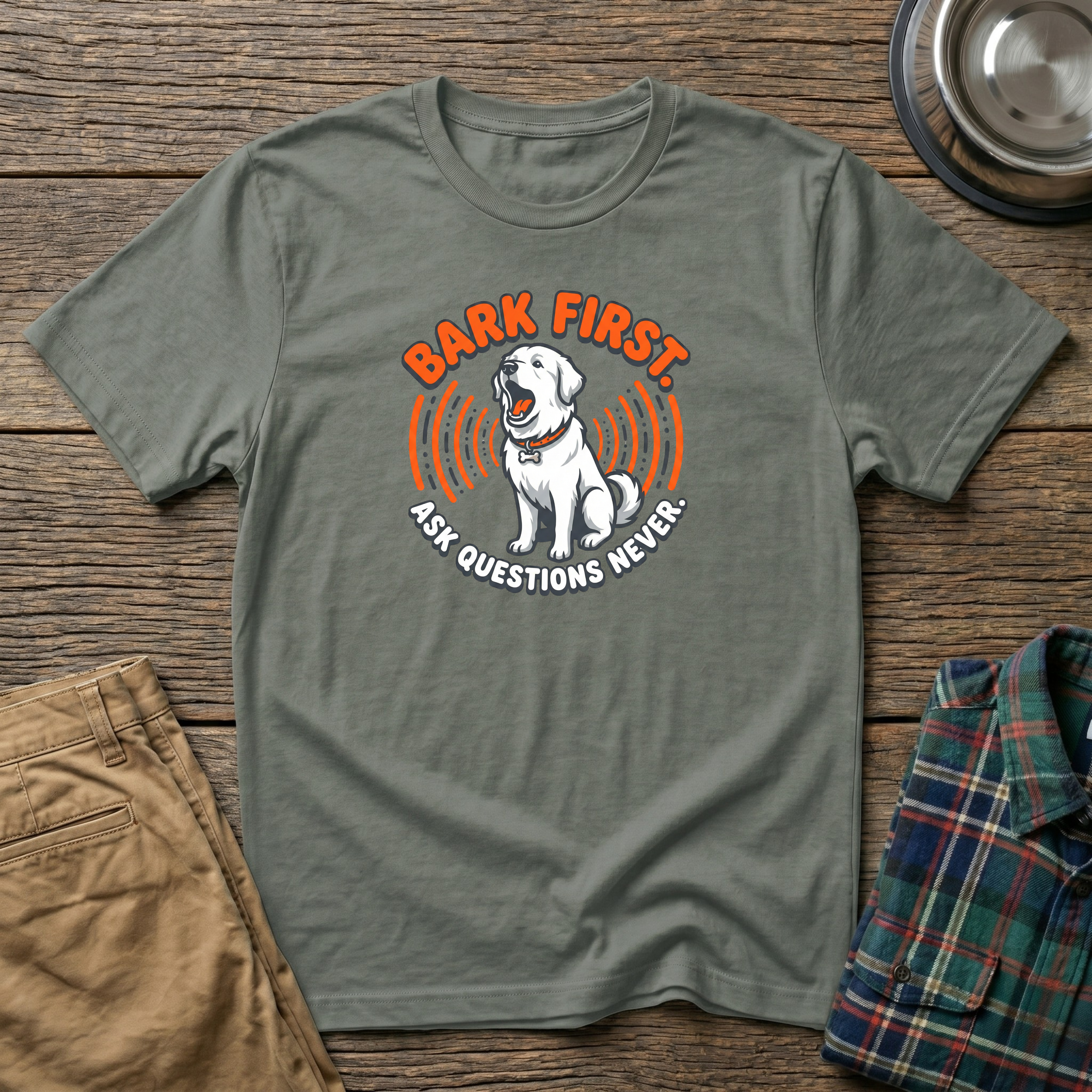 Bark First T-Shirt