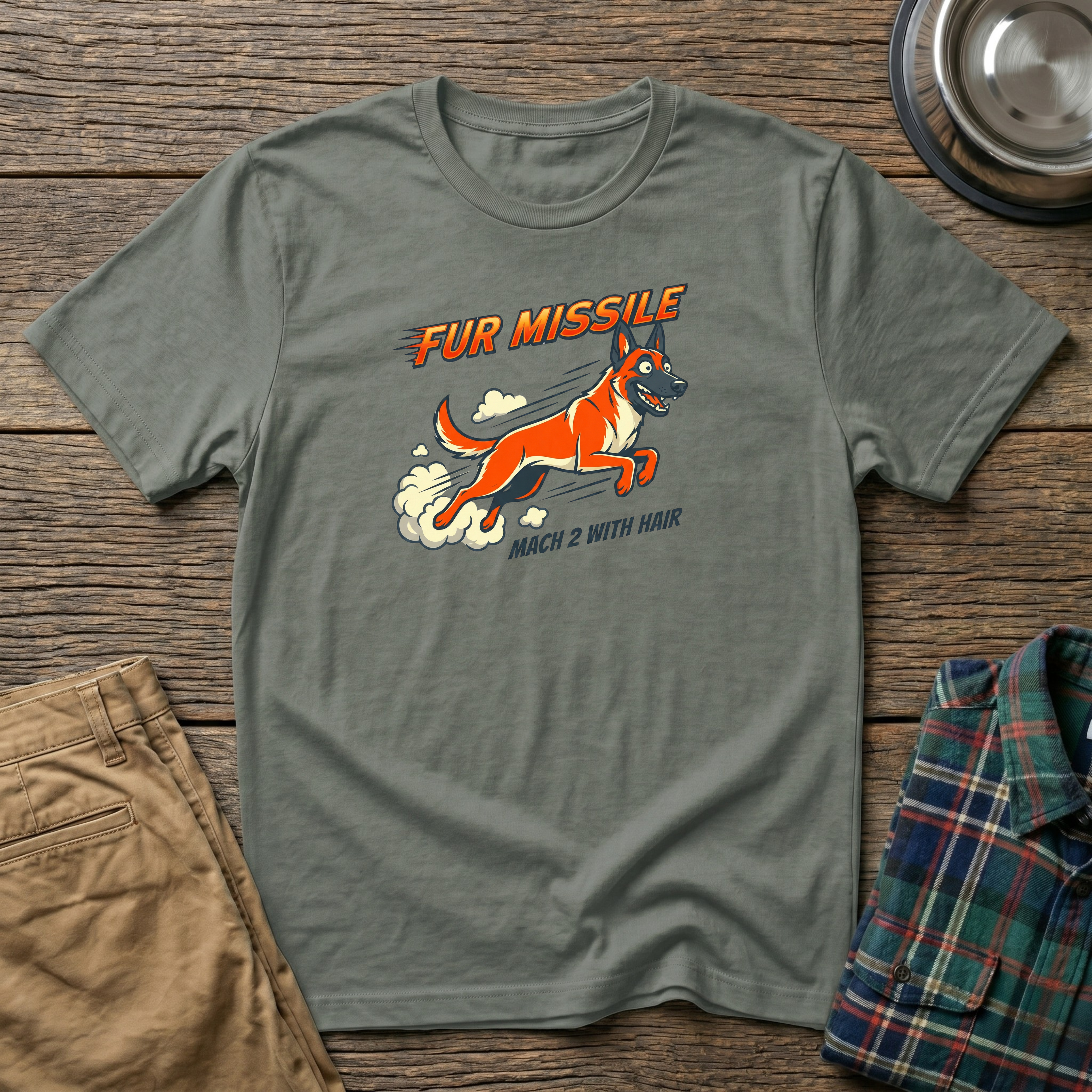 Fur Missile T-Shirt