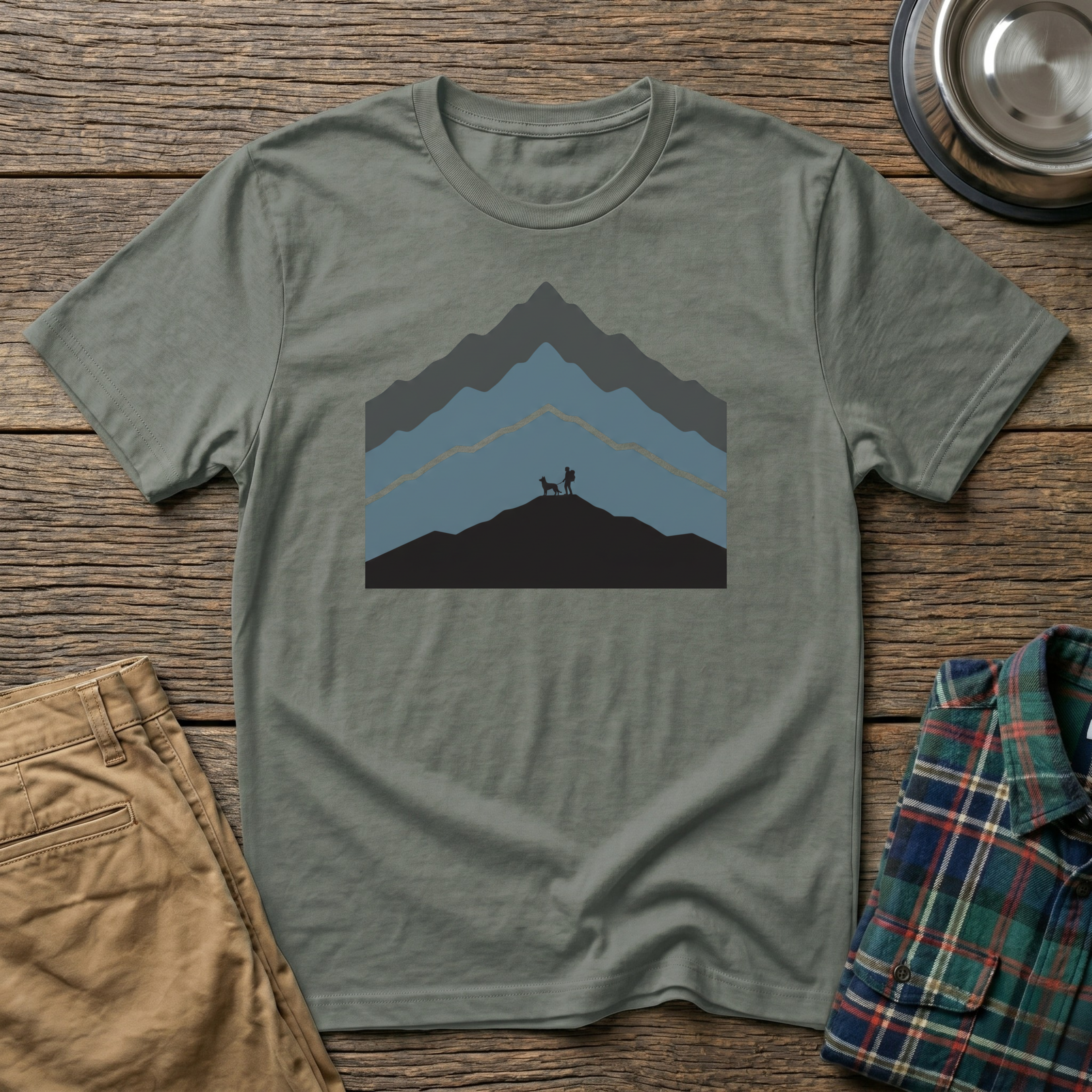 Shevron Mountains T-Shirt