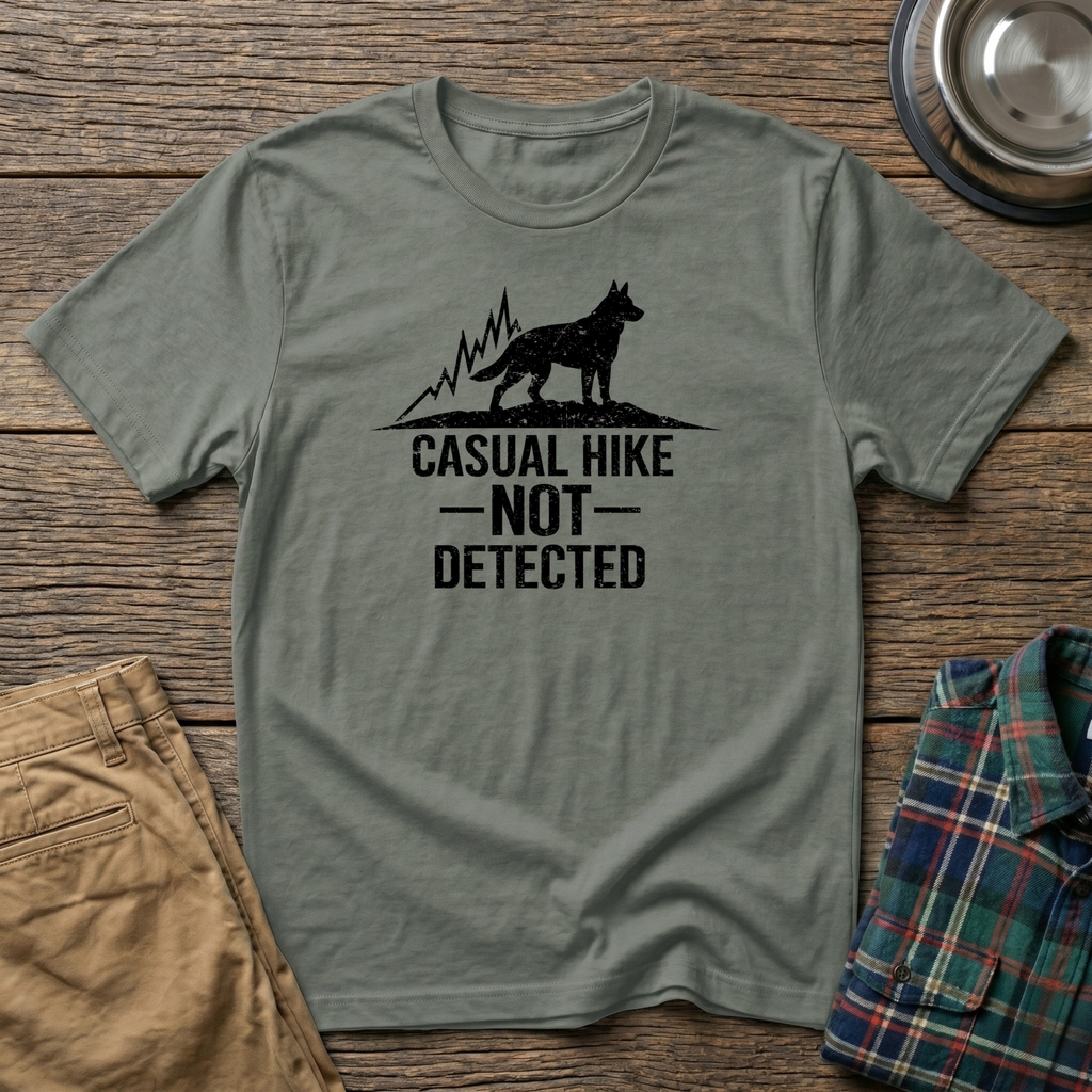 Casual Hike Not Detected T-Shirt