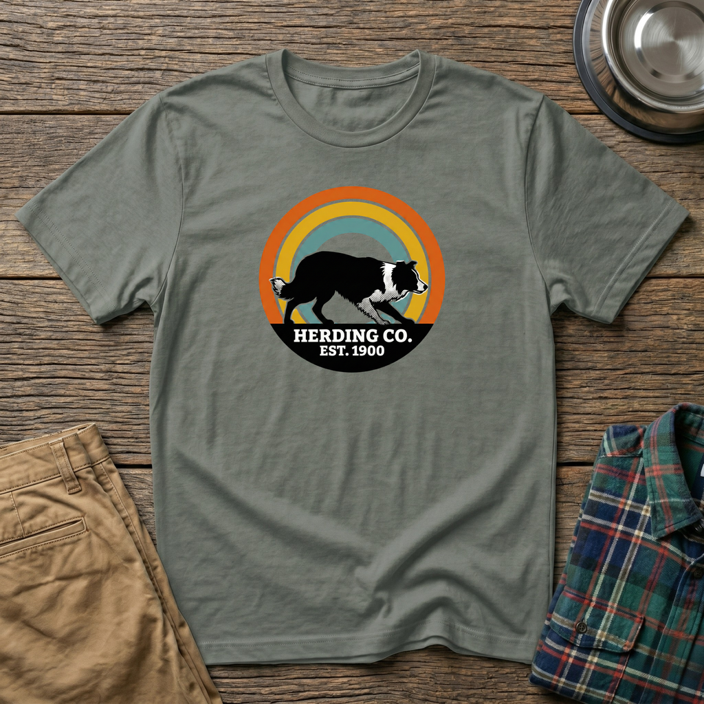 Border Collie Herding Co. T-Shirt