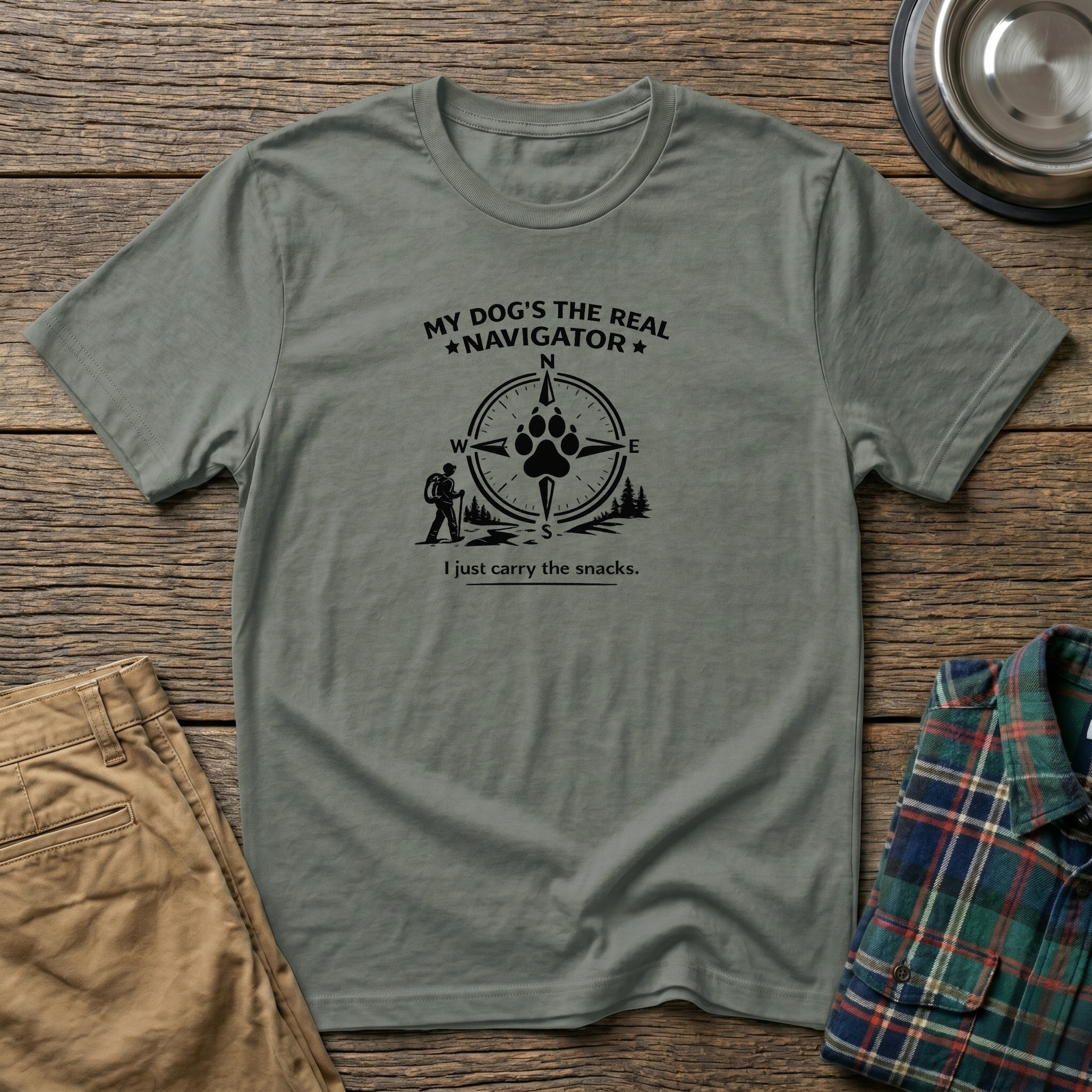 My Dog's the Navigator T-Shirt