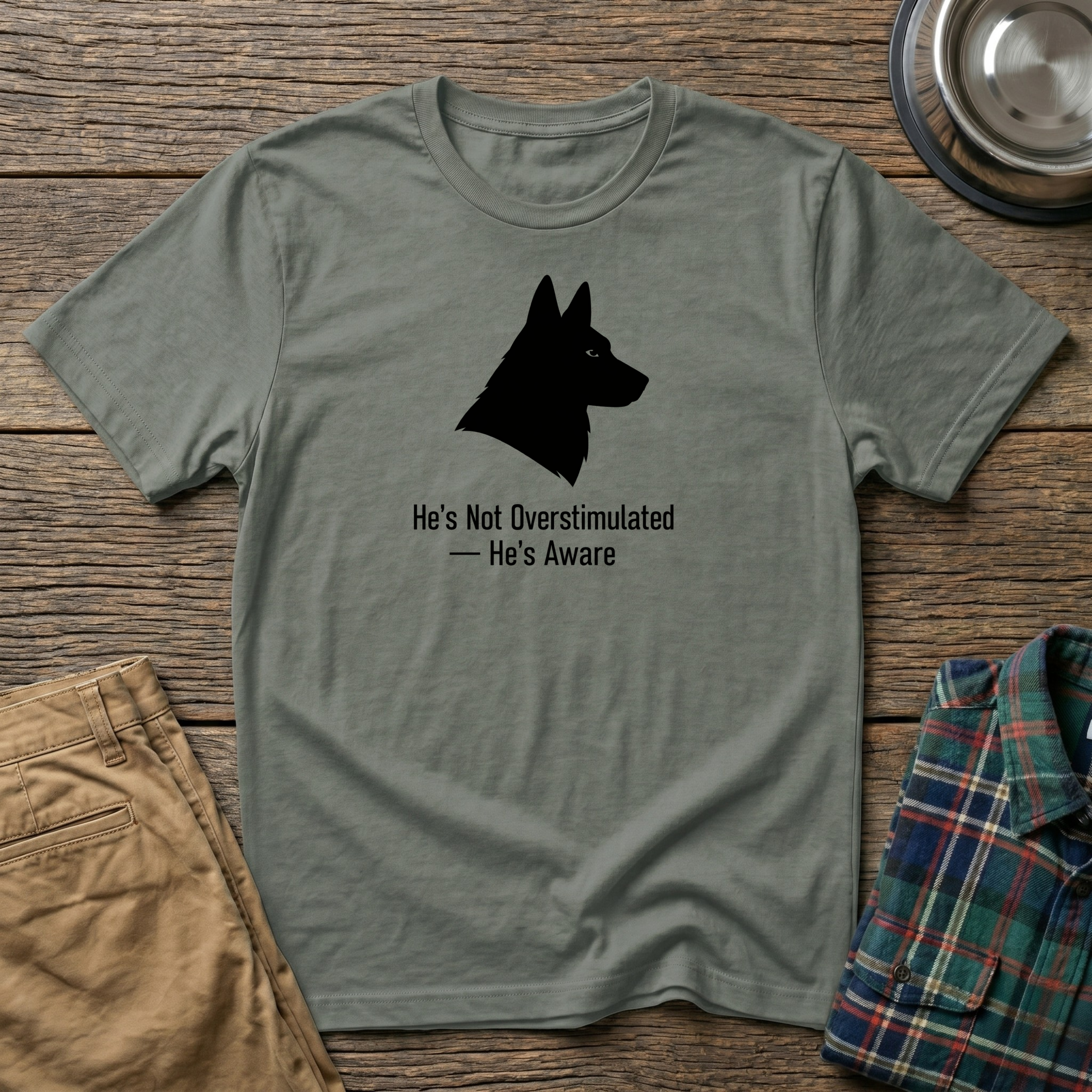 He's Aware T-Shirt