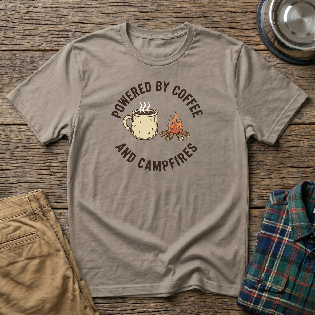 Coffee and Campfires T-Shirt