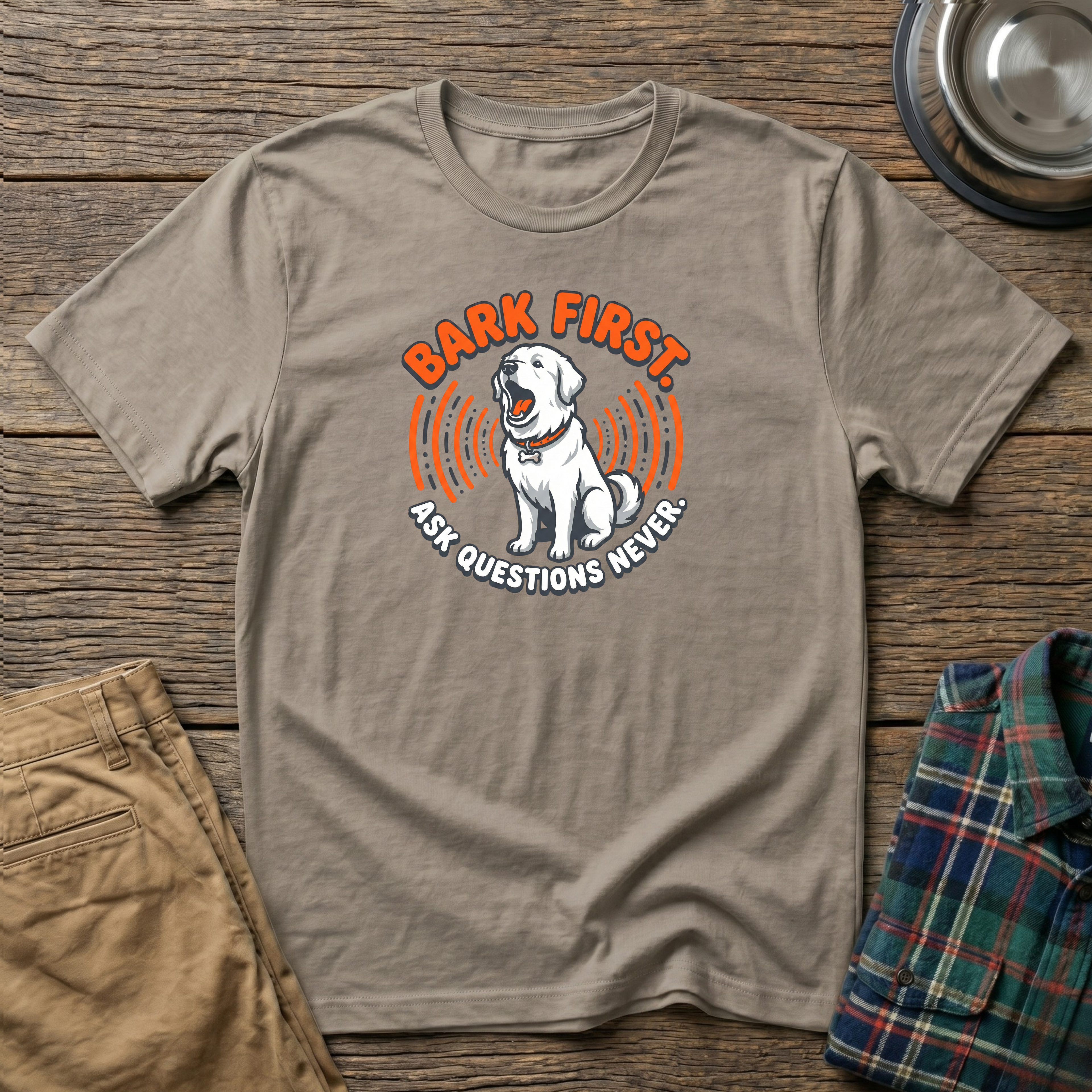 Bark First T-Shirt