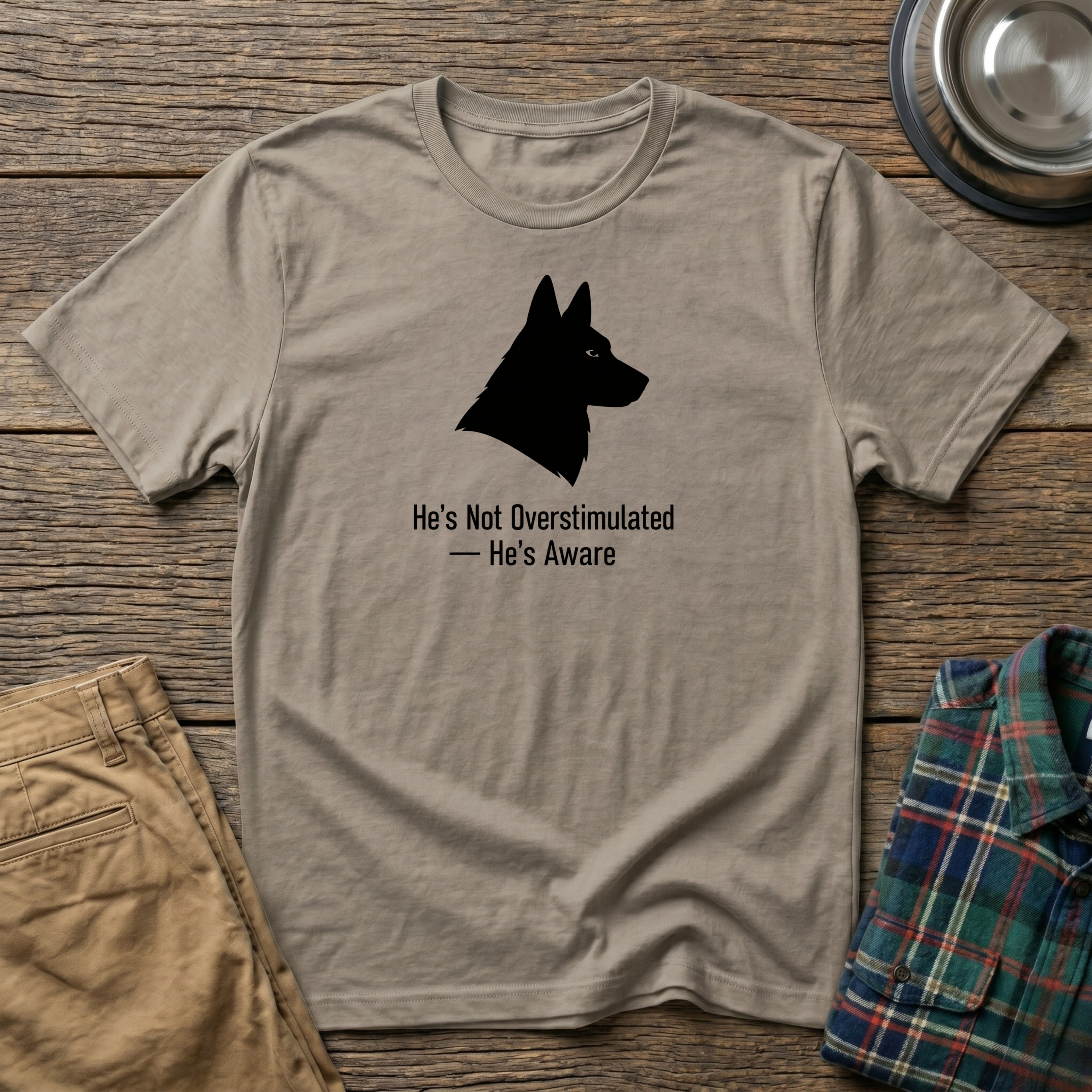 He's Aware T-Shirt