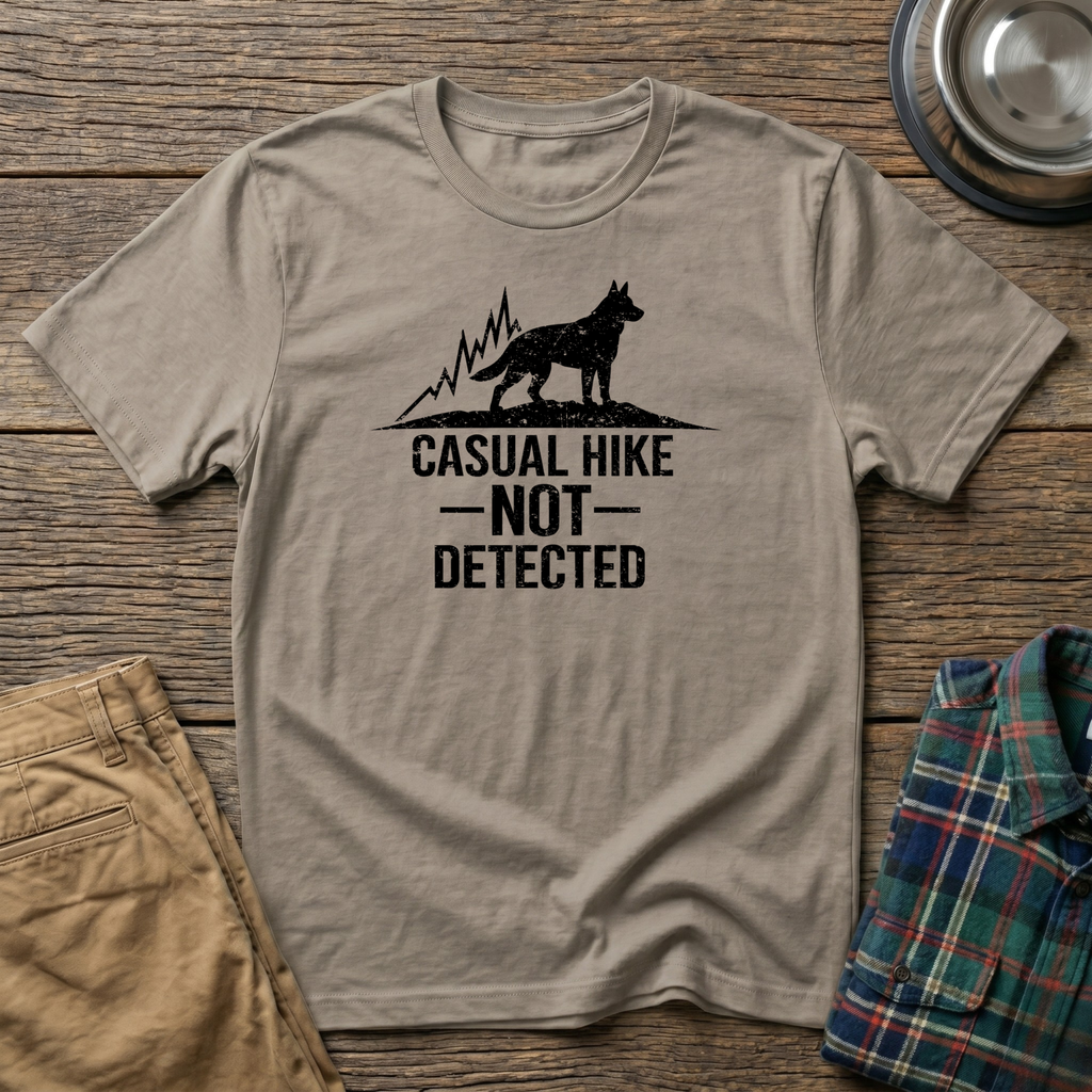 Casual Hike Not Detected T-Shirt