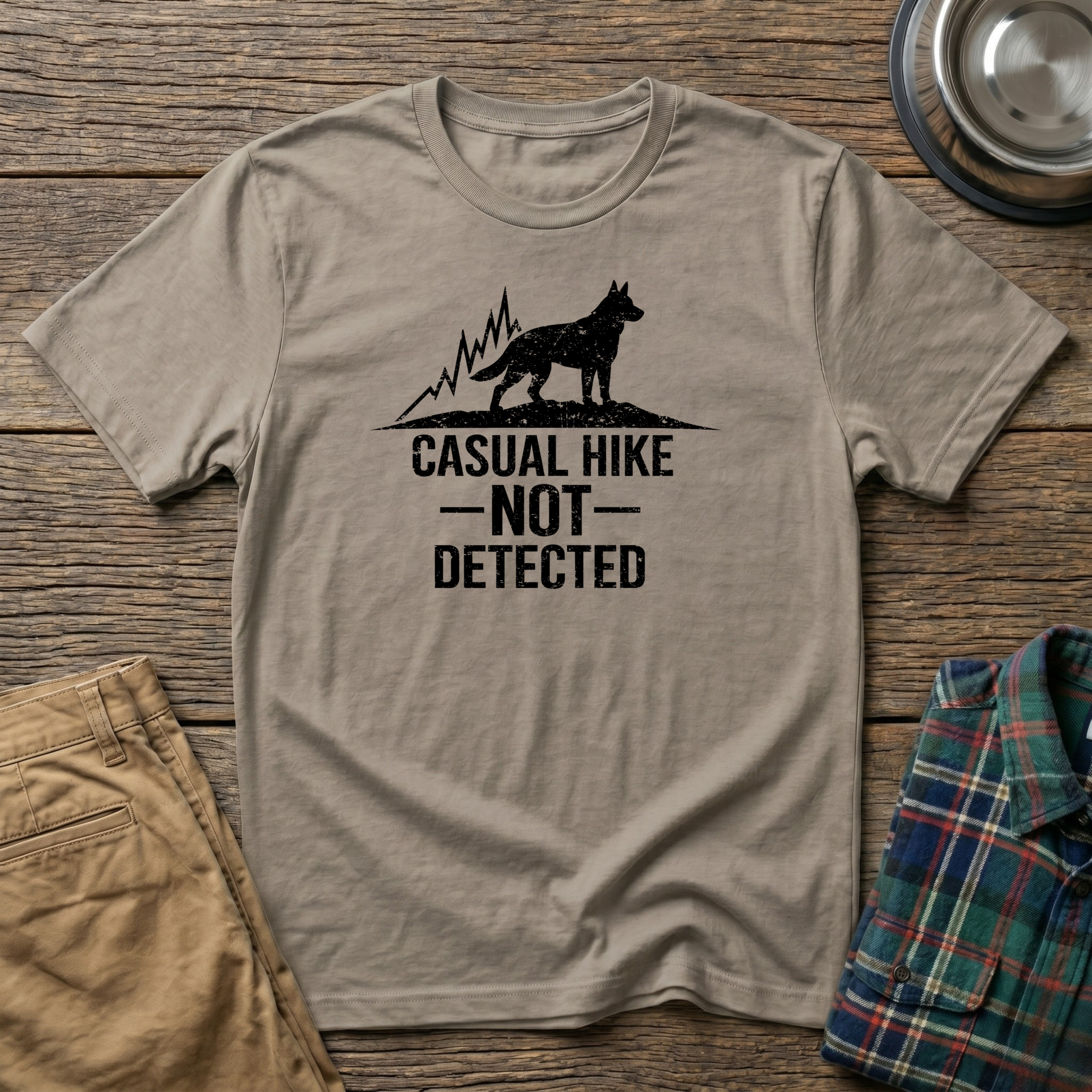 Casual Hike Not Detected T-Shirt