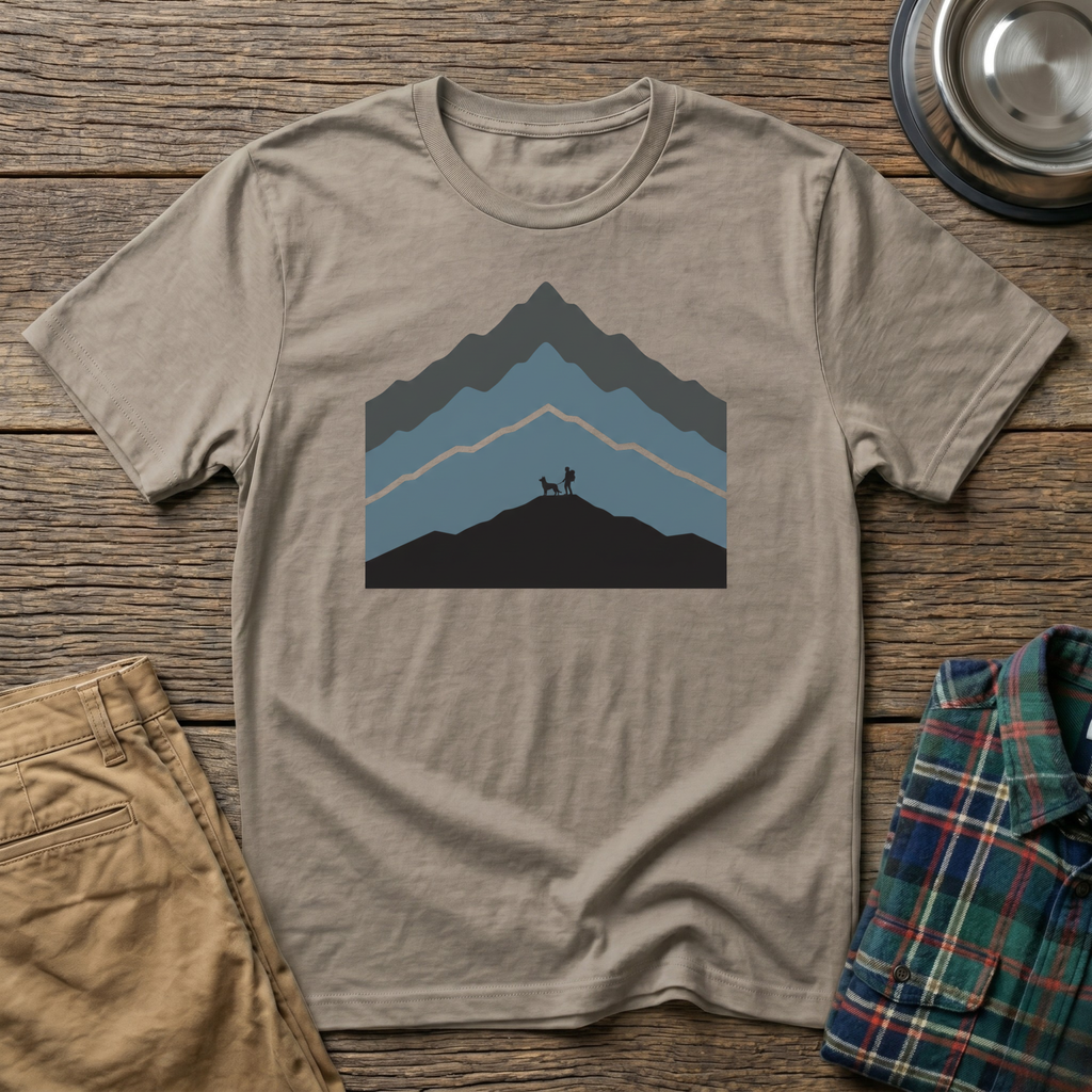 Shevron Mountains T-Shirt