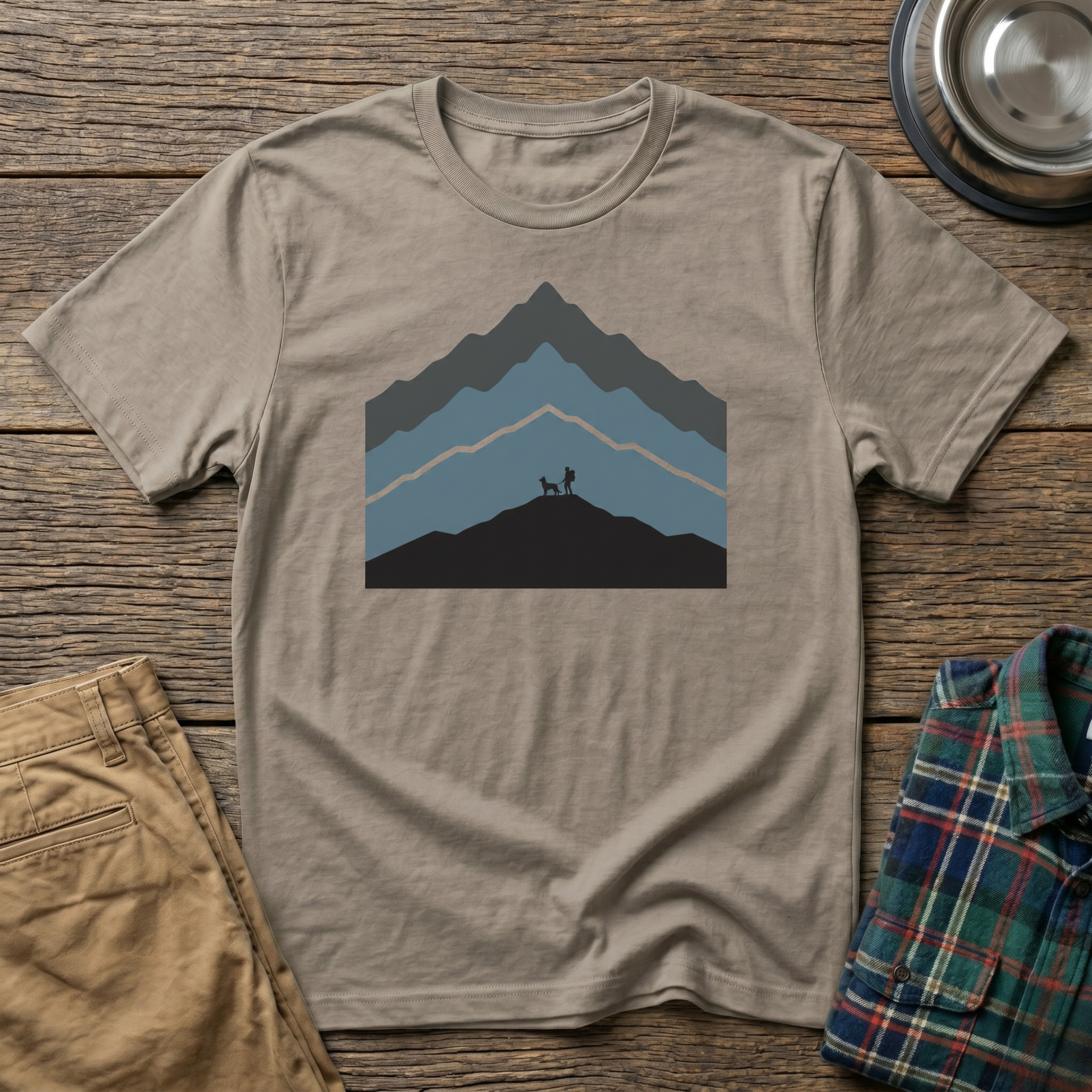 Shevron Mountains T-Shirt