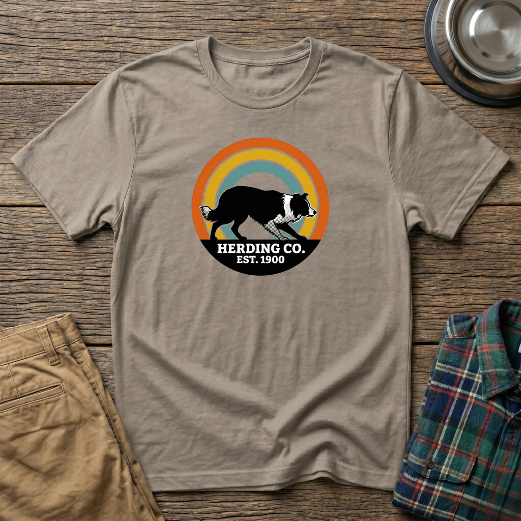 Border Collie Herding Co. T-Shirt