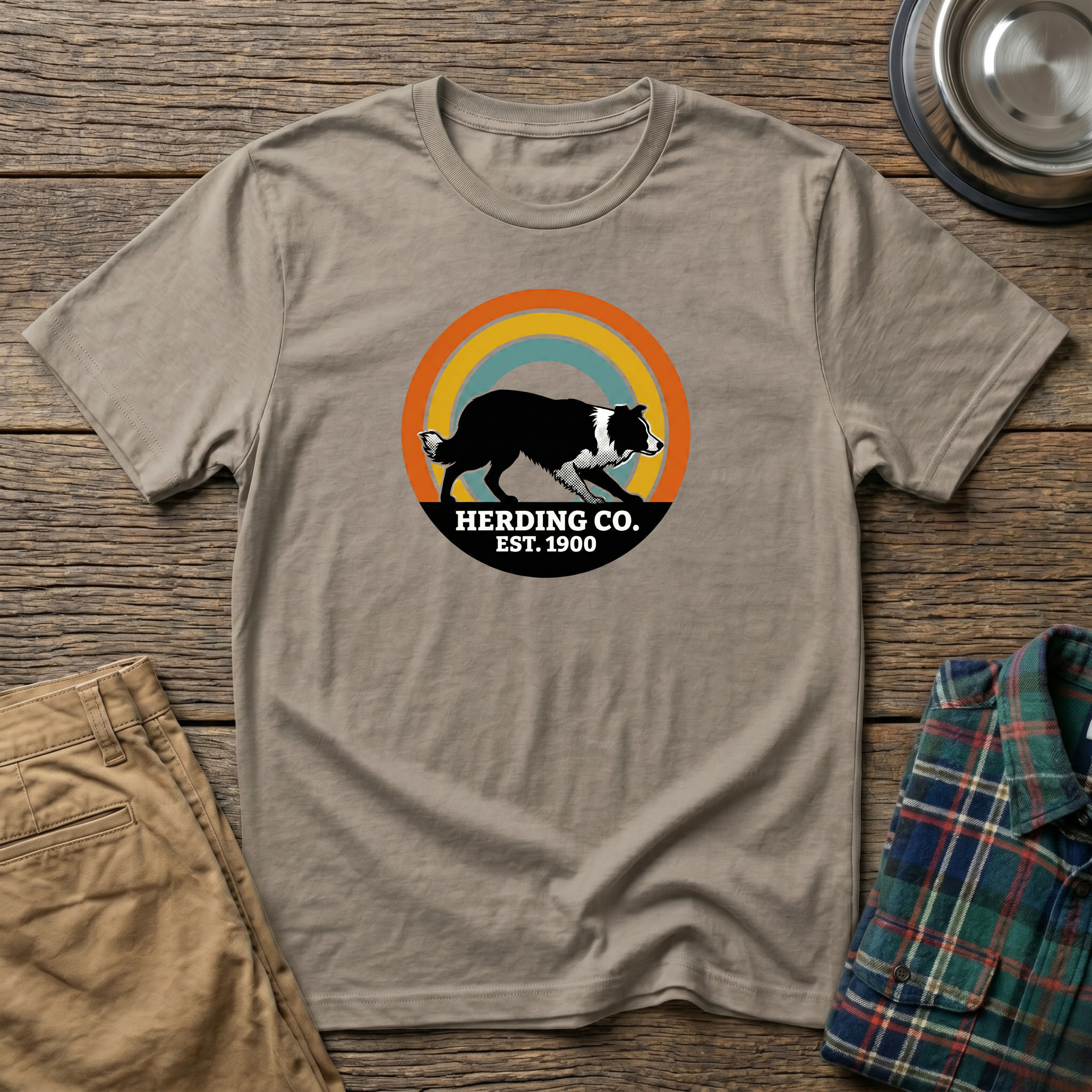 Border Collie Herding Co. T-Shirt