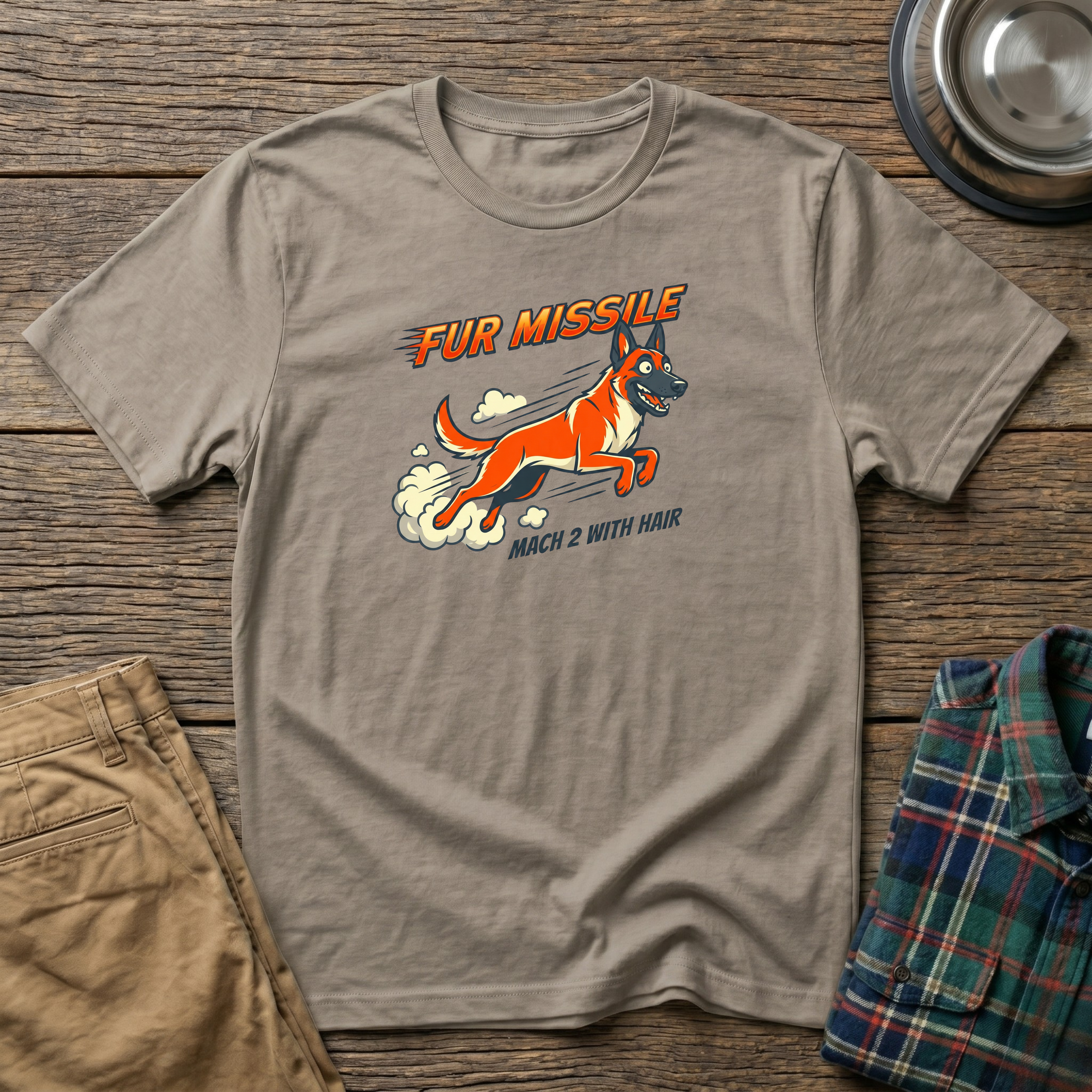 Fur Missile T-Shirt