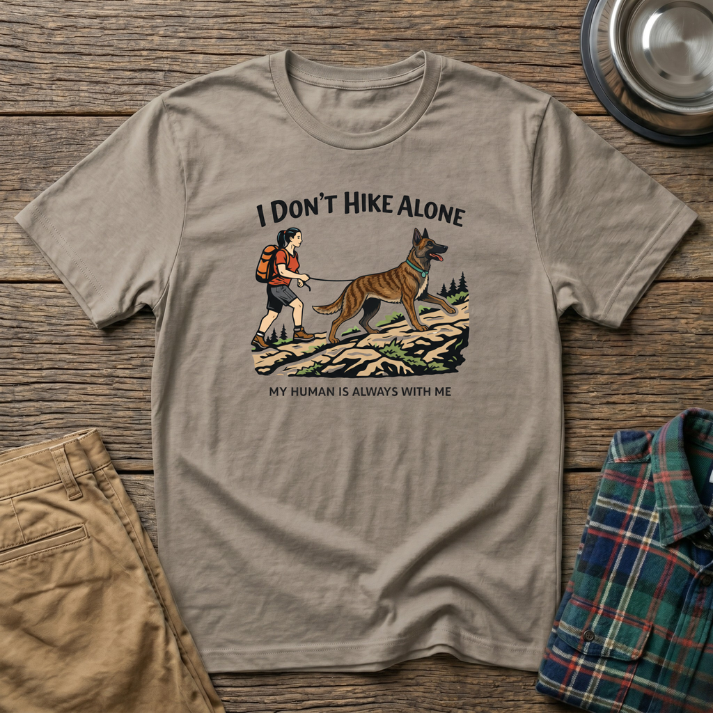 I Dont HIke Alone - Female- T-Shirt