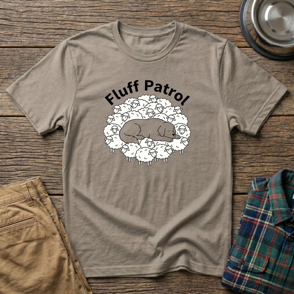 Fluff Patrol W/Title T-Shirt