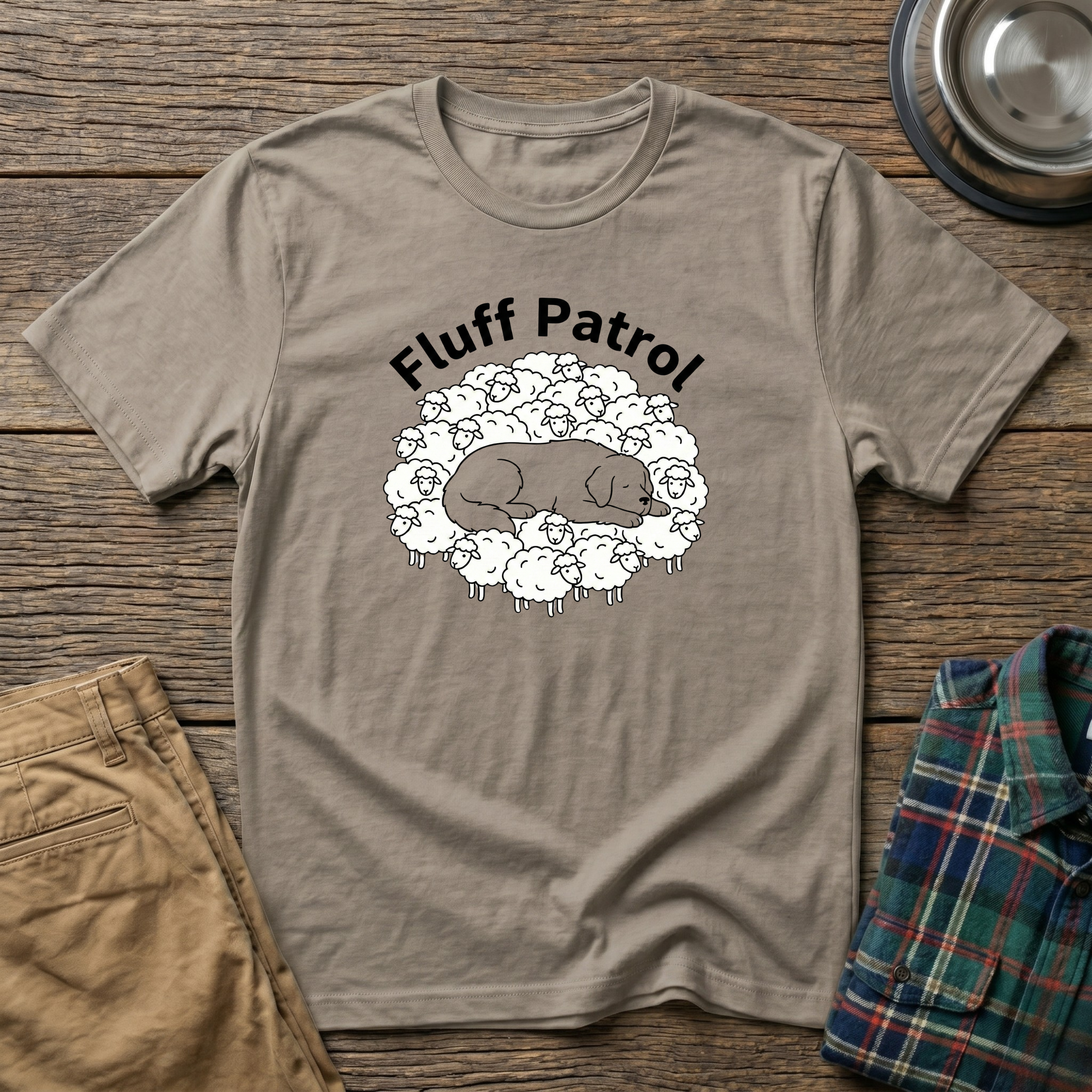 Fluff Patrol W/Title T-Shirt