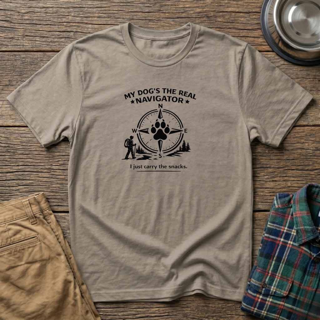 My Dog's the Navigator T-Shirt