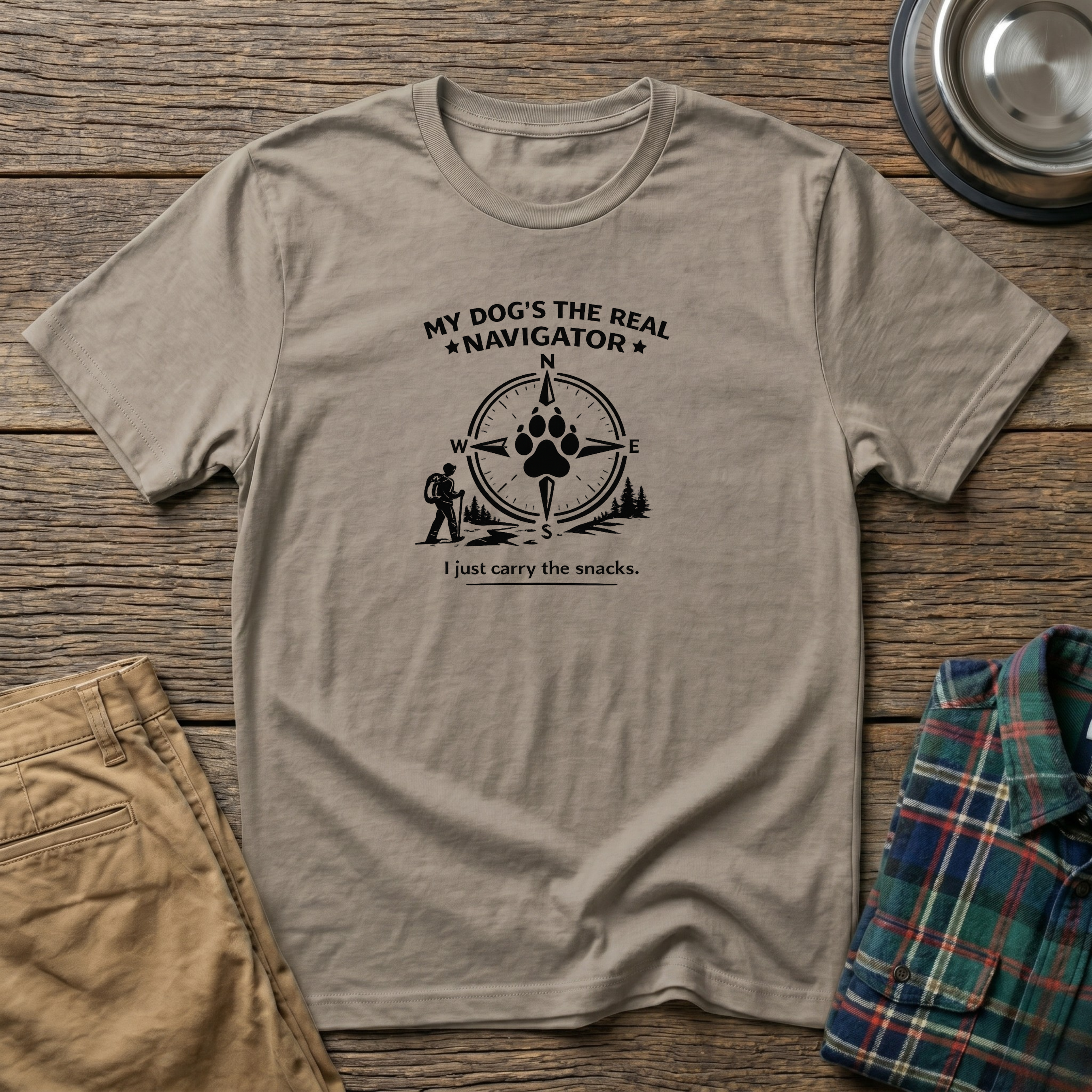 My Dog's the Navigator T-Shirt