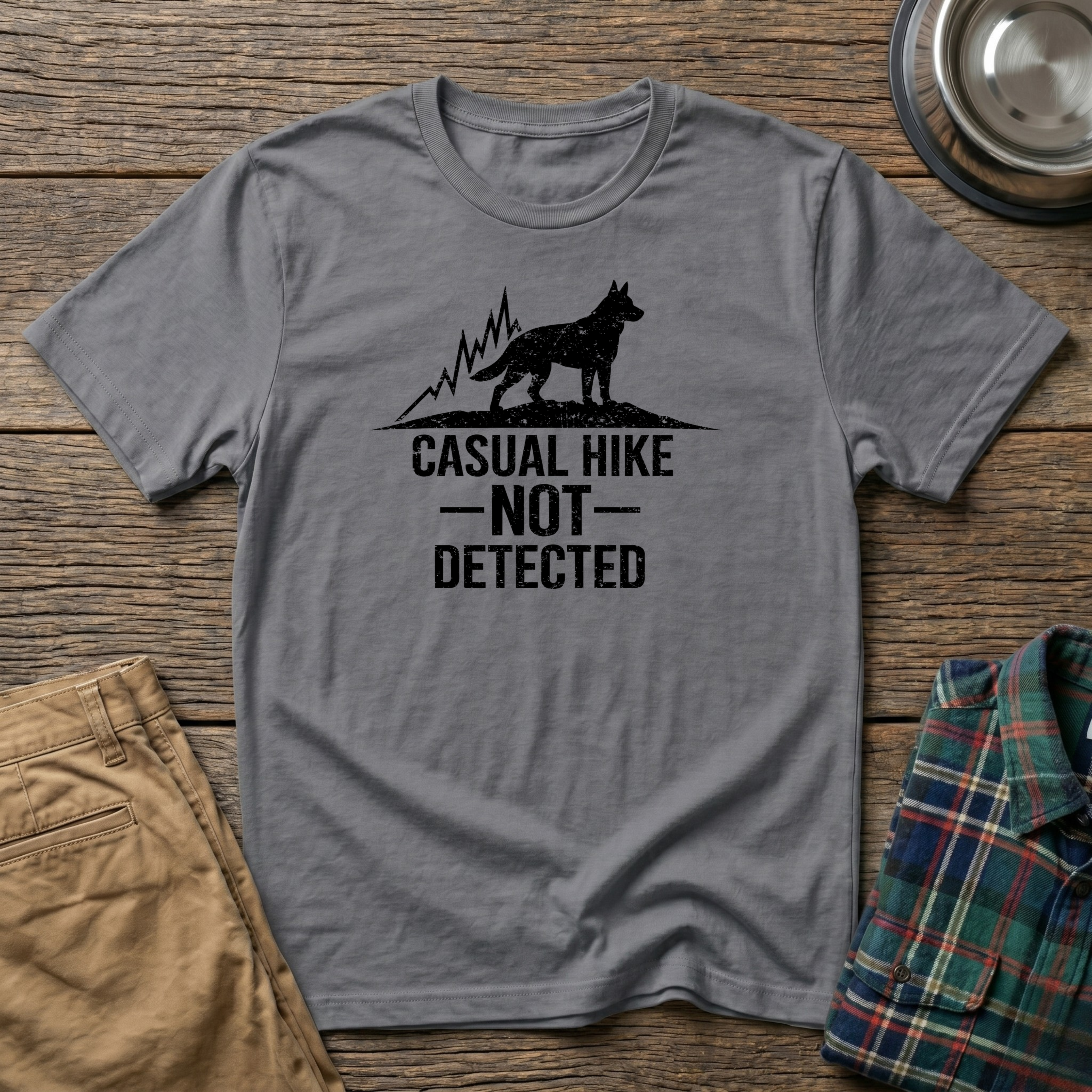 Casual Hike Not Detected T-Shirt