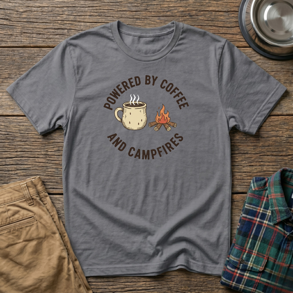 Coffee and Campfires T-Shirt