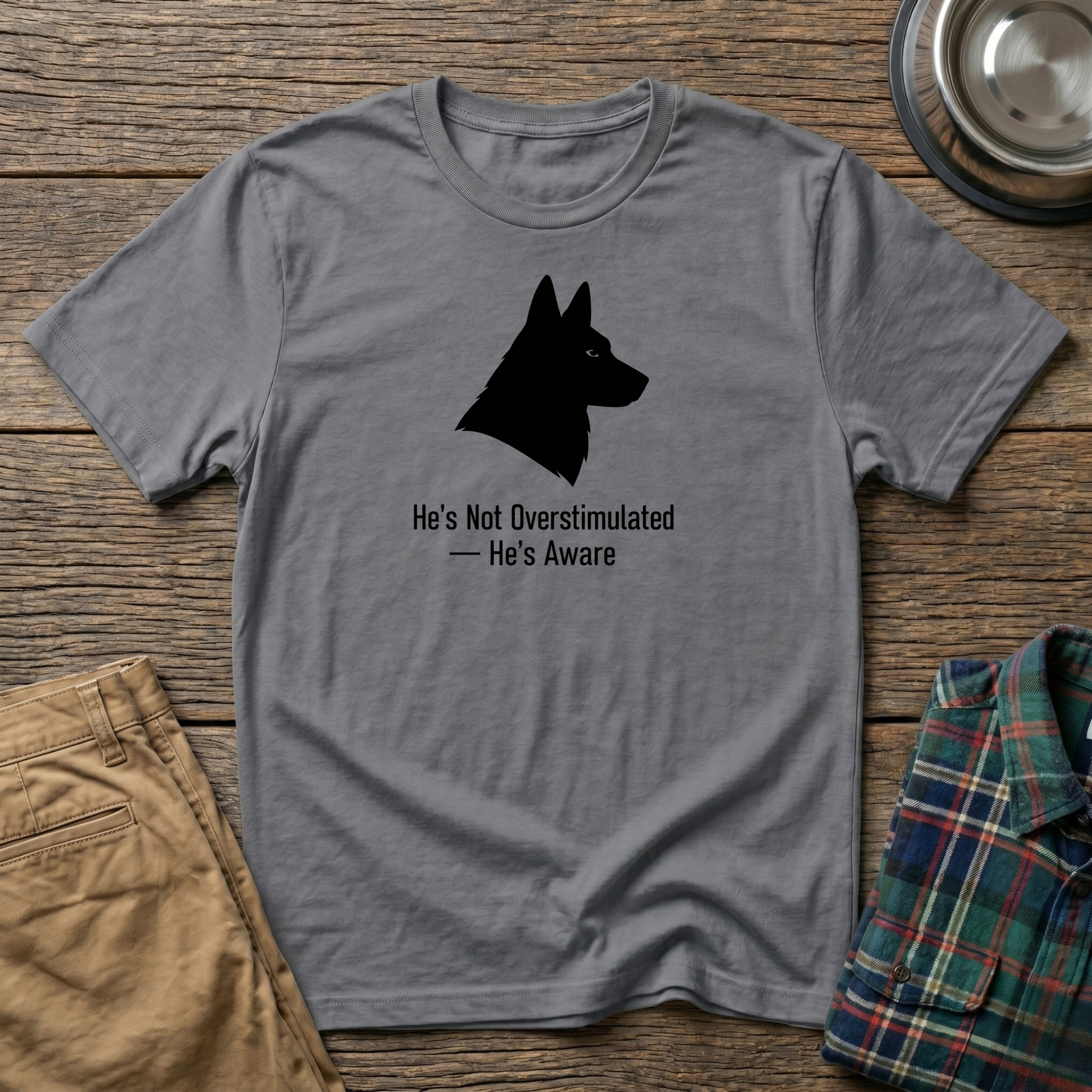 He's Aware T-Shirt