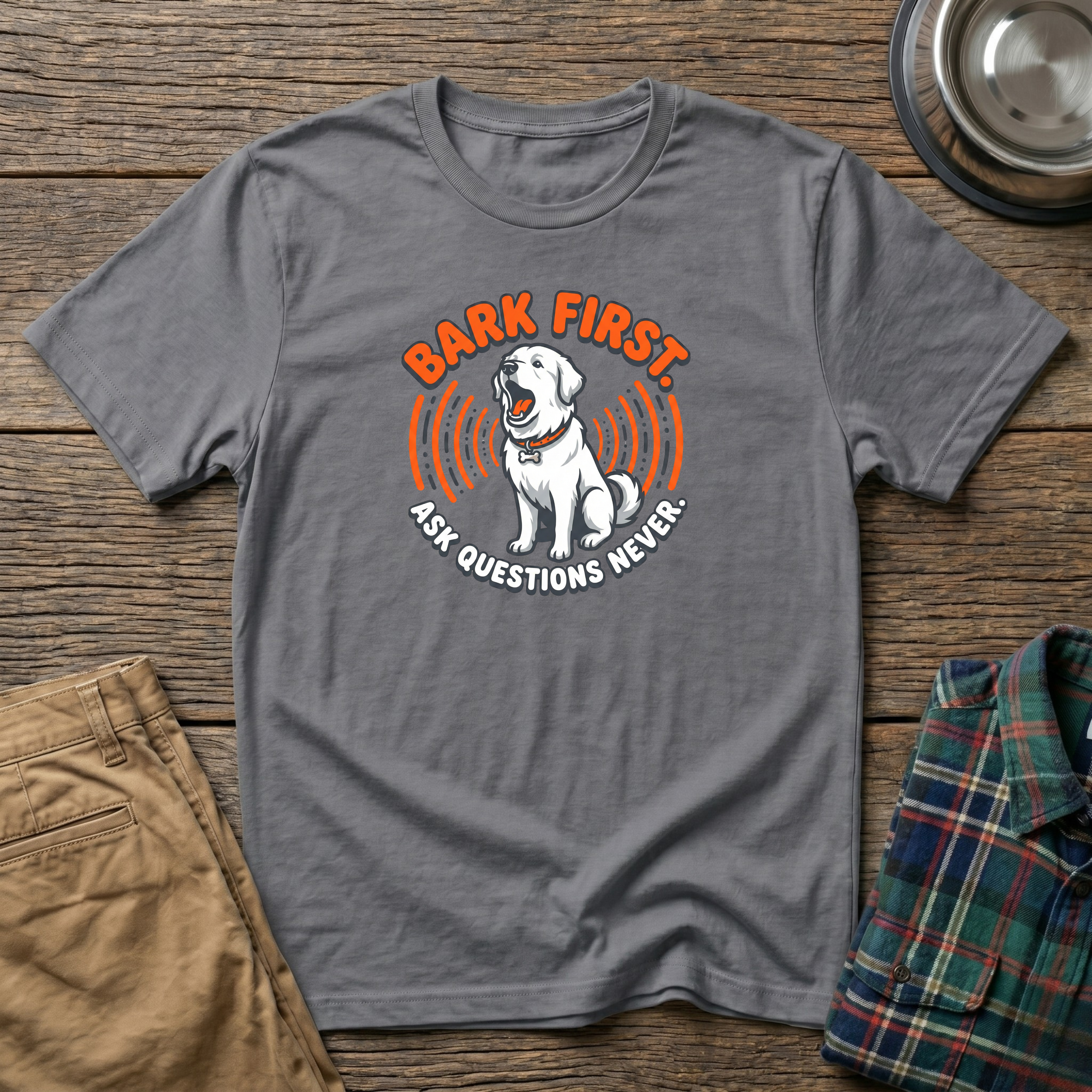 Bark First T-Shirt
