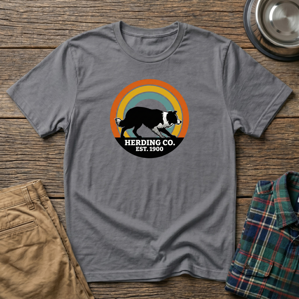 Border Collie Herding Co. T-Shirt