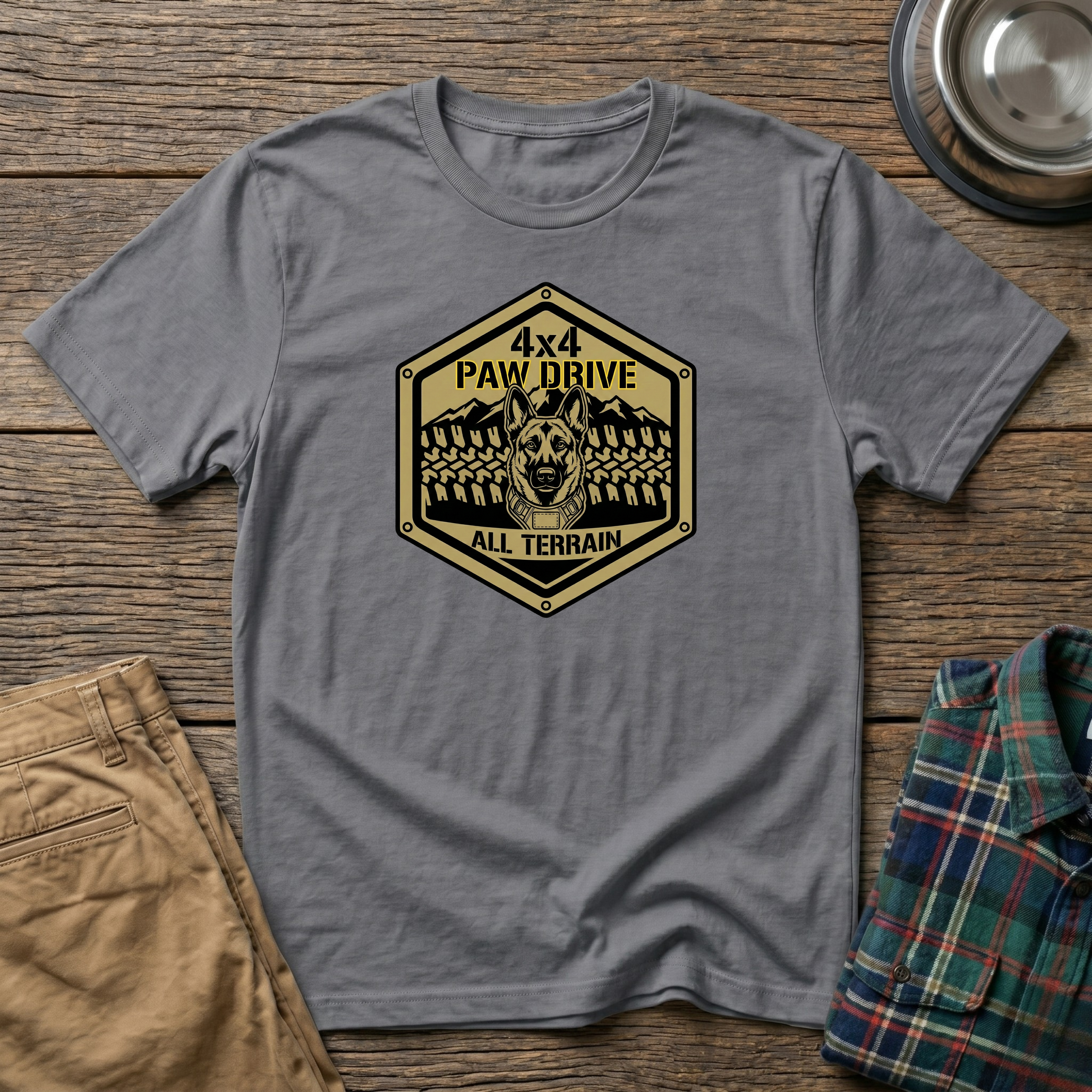 4X4 PAW DRIVE T-Shirt