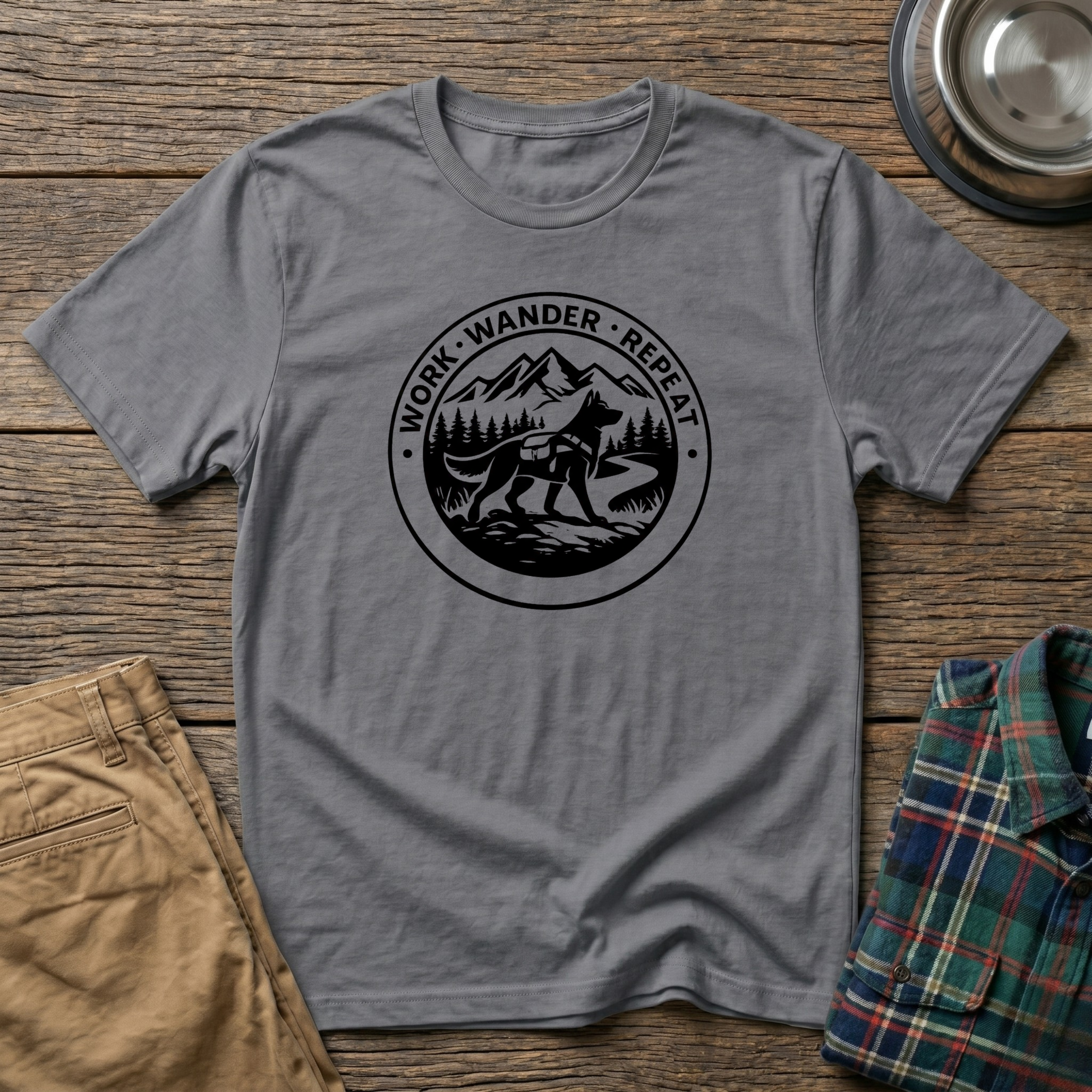 Work. Wander. Repeat T-Shirt