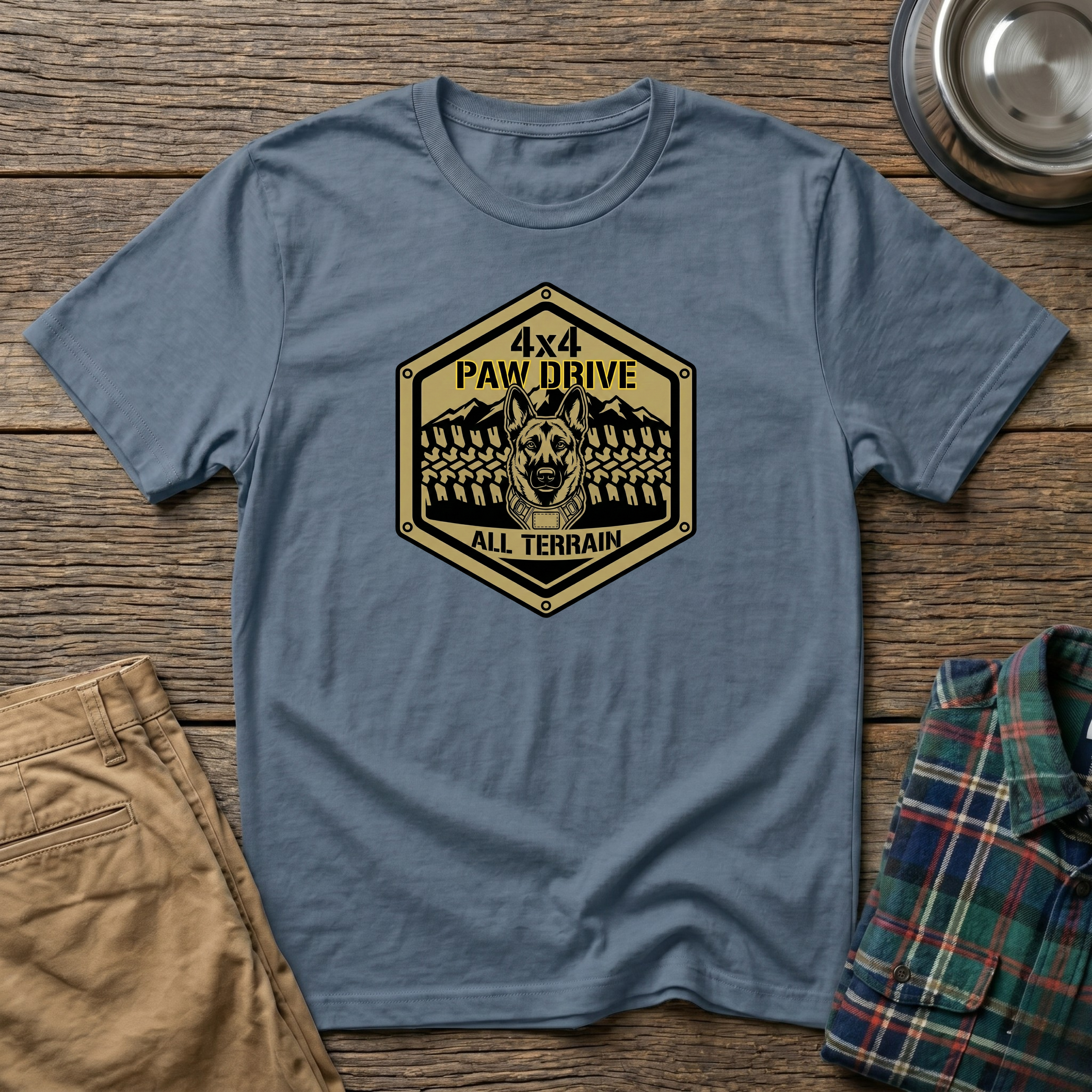 4X4 PAW DRIVE T-Shirt