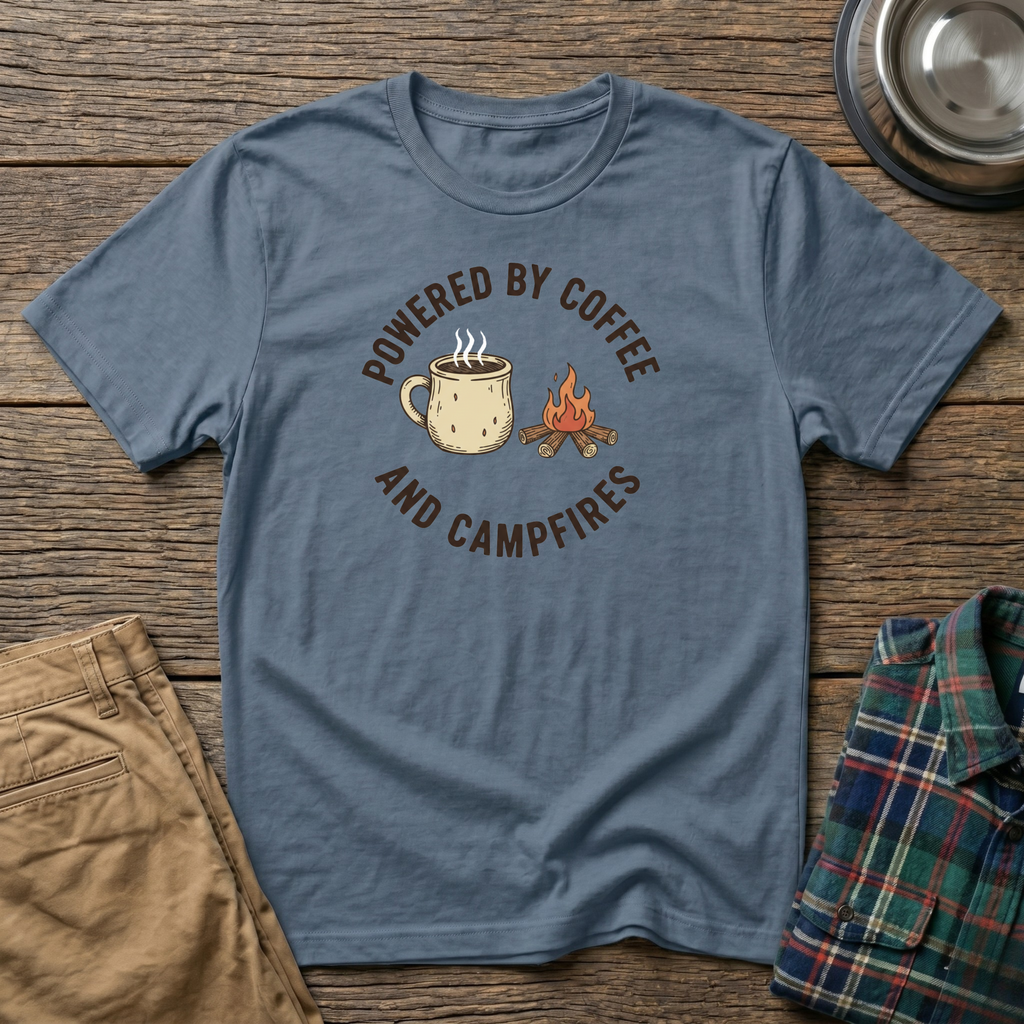 Coffee and Campfires T-Shirt