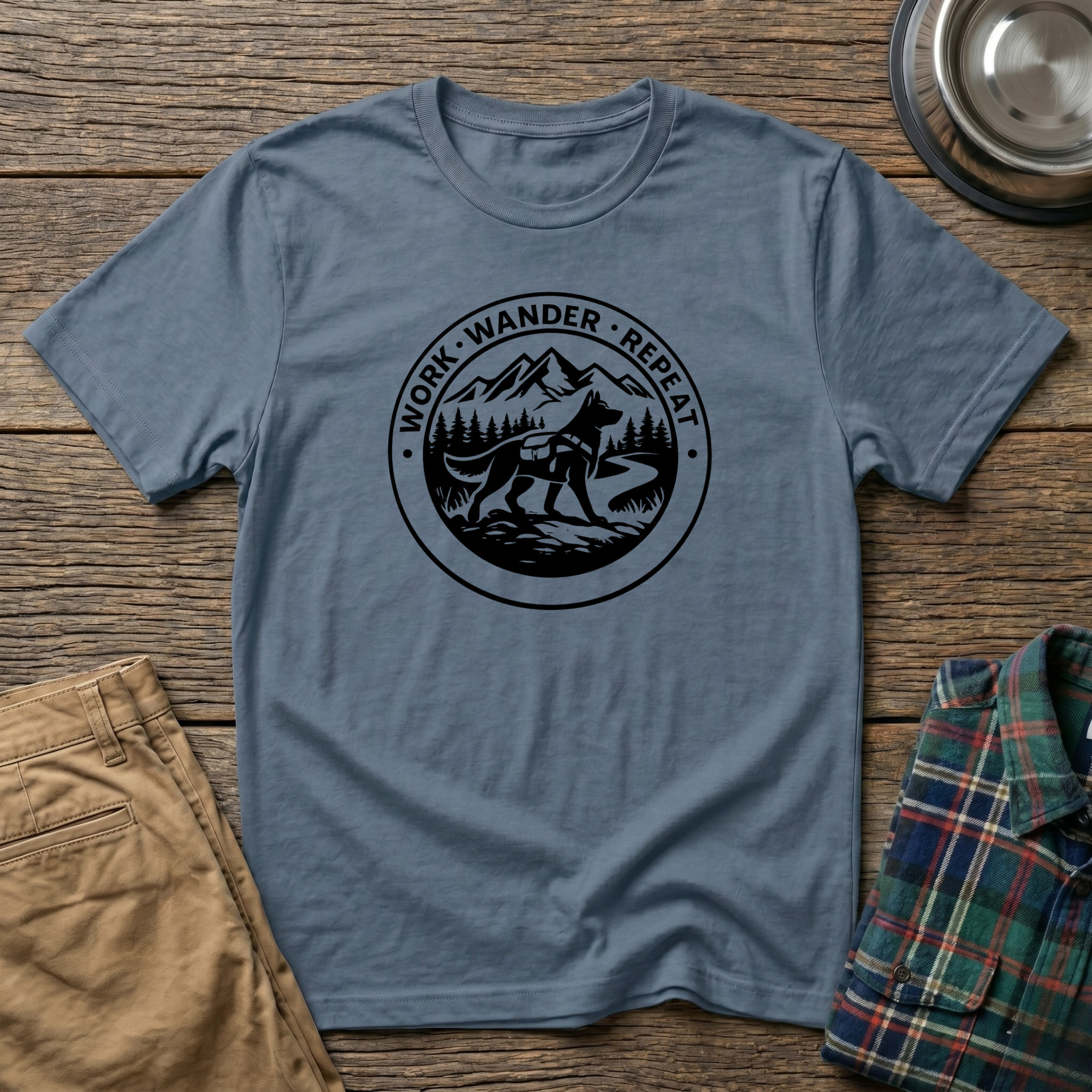 Work. Wander. Repeat T-Shirt