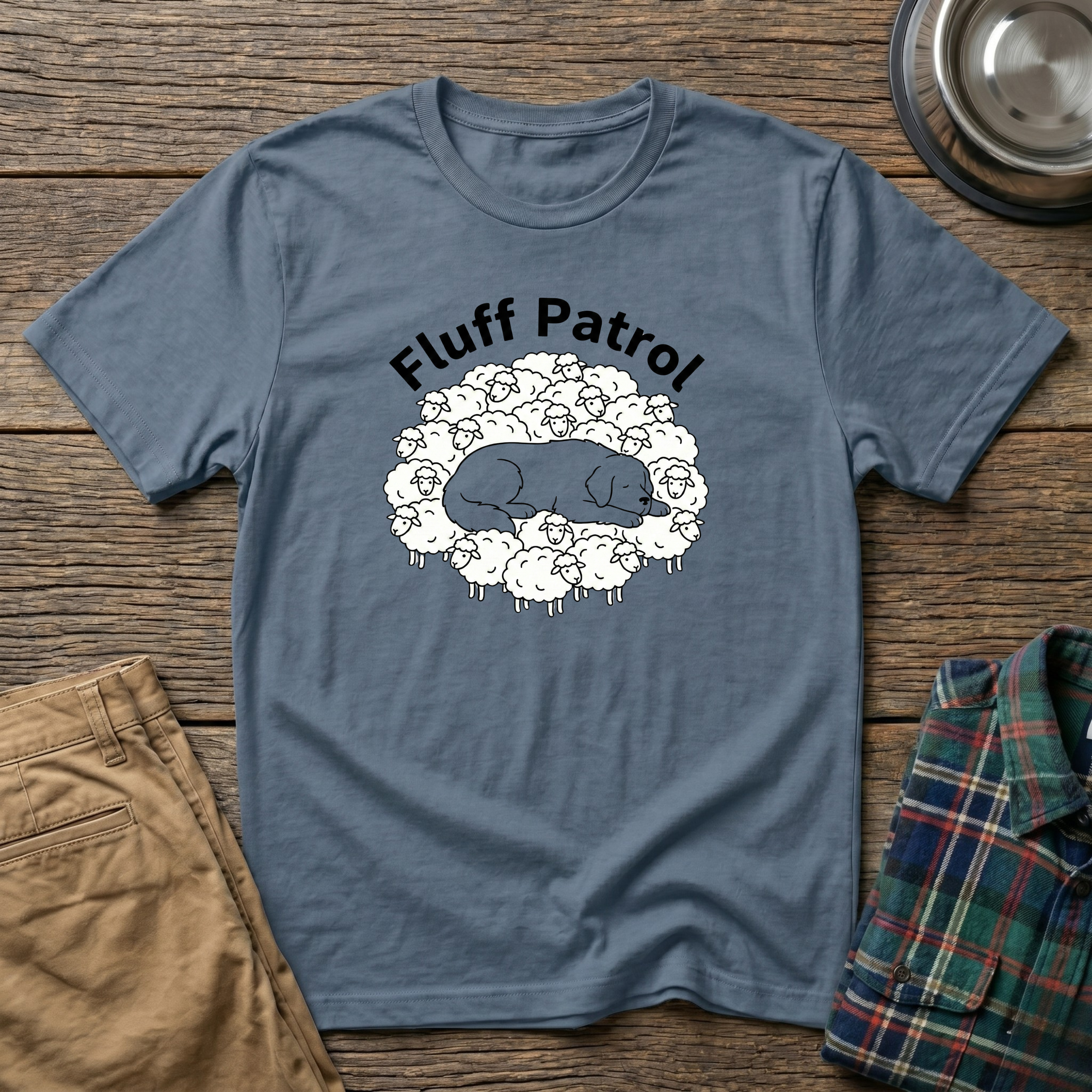 Fluff Patrol W/Title T-Shirt
