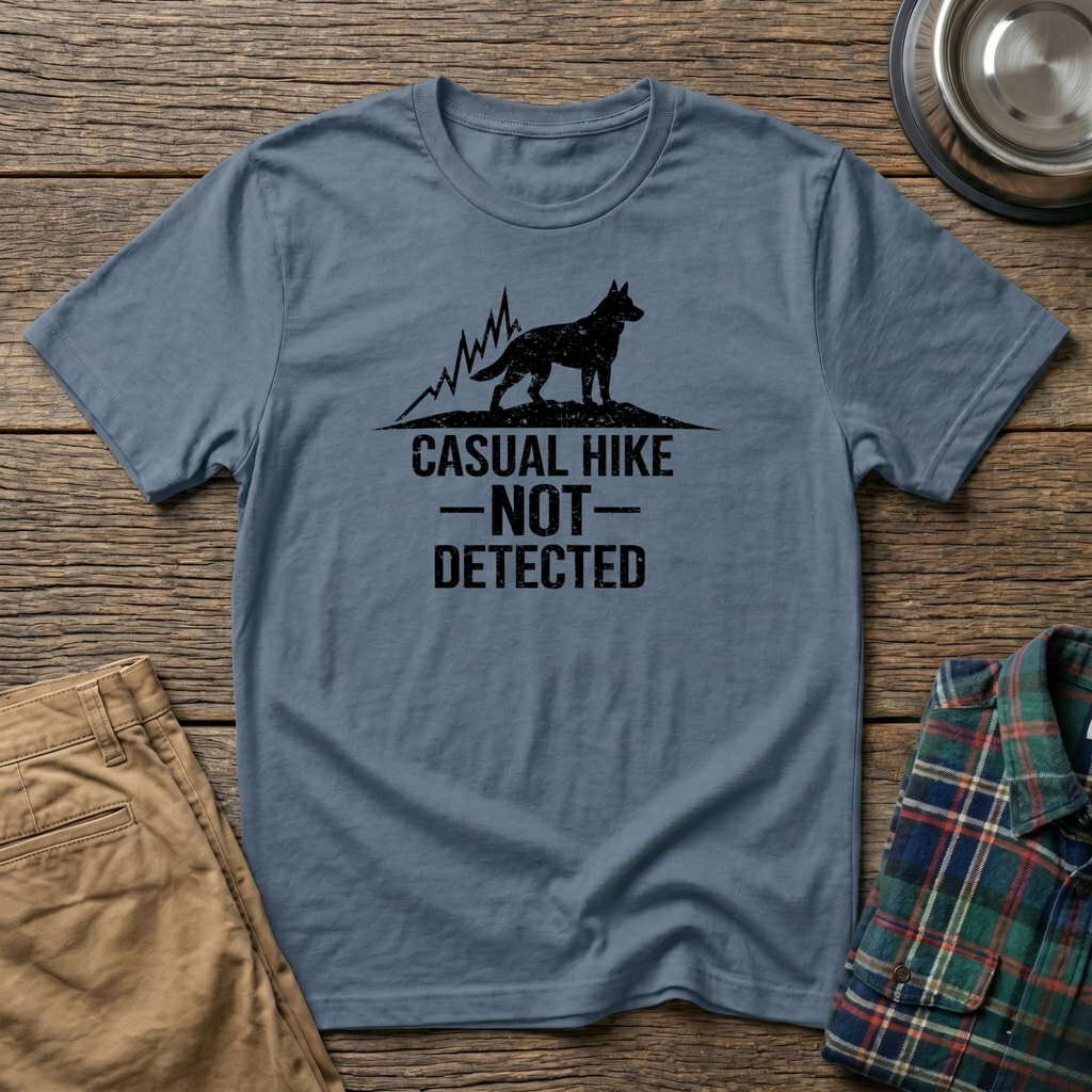 Casual Hike Not Detected T-Shirt