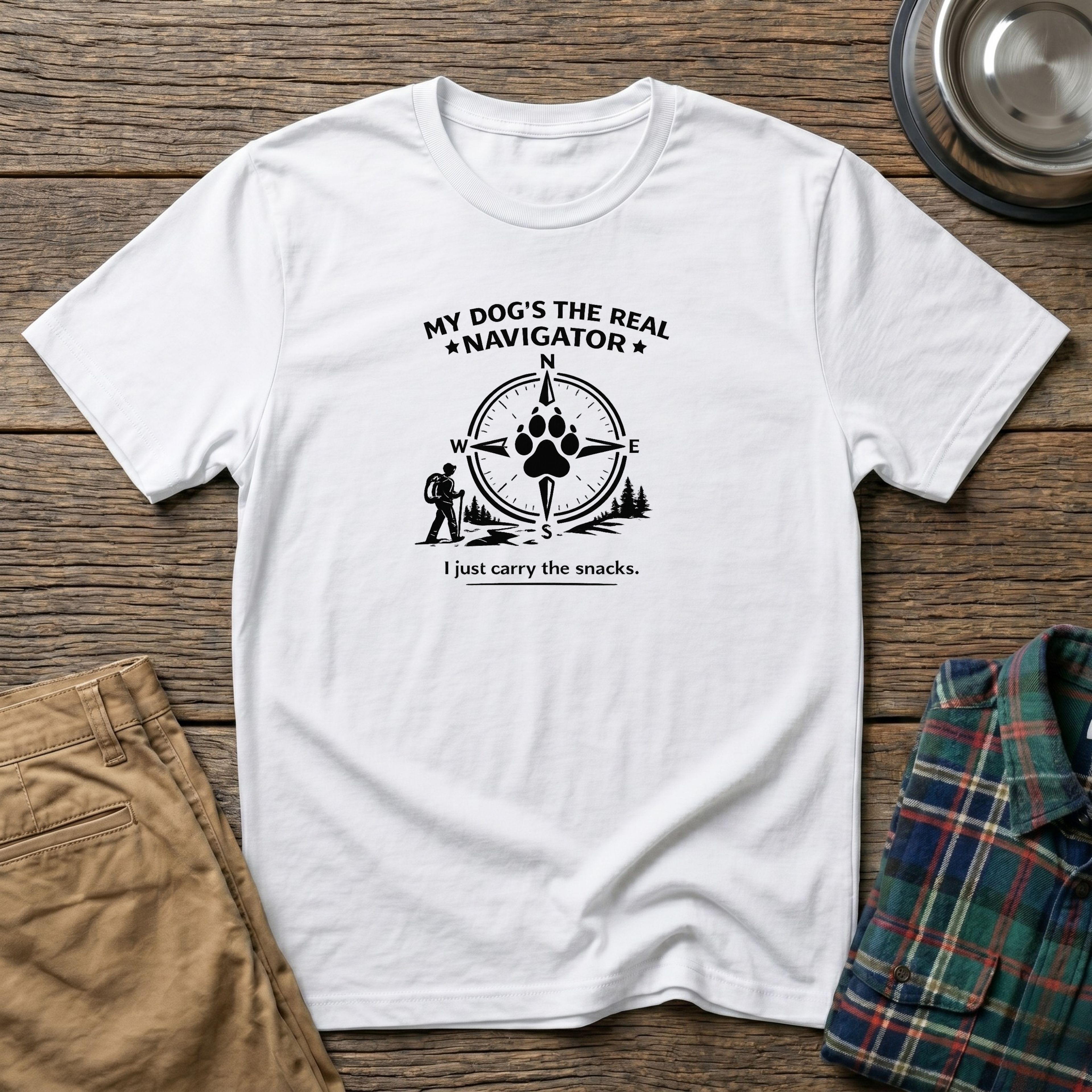 My Dog's the Navigator T-Shirt