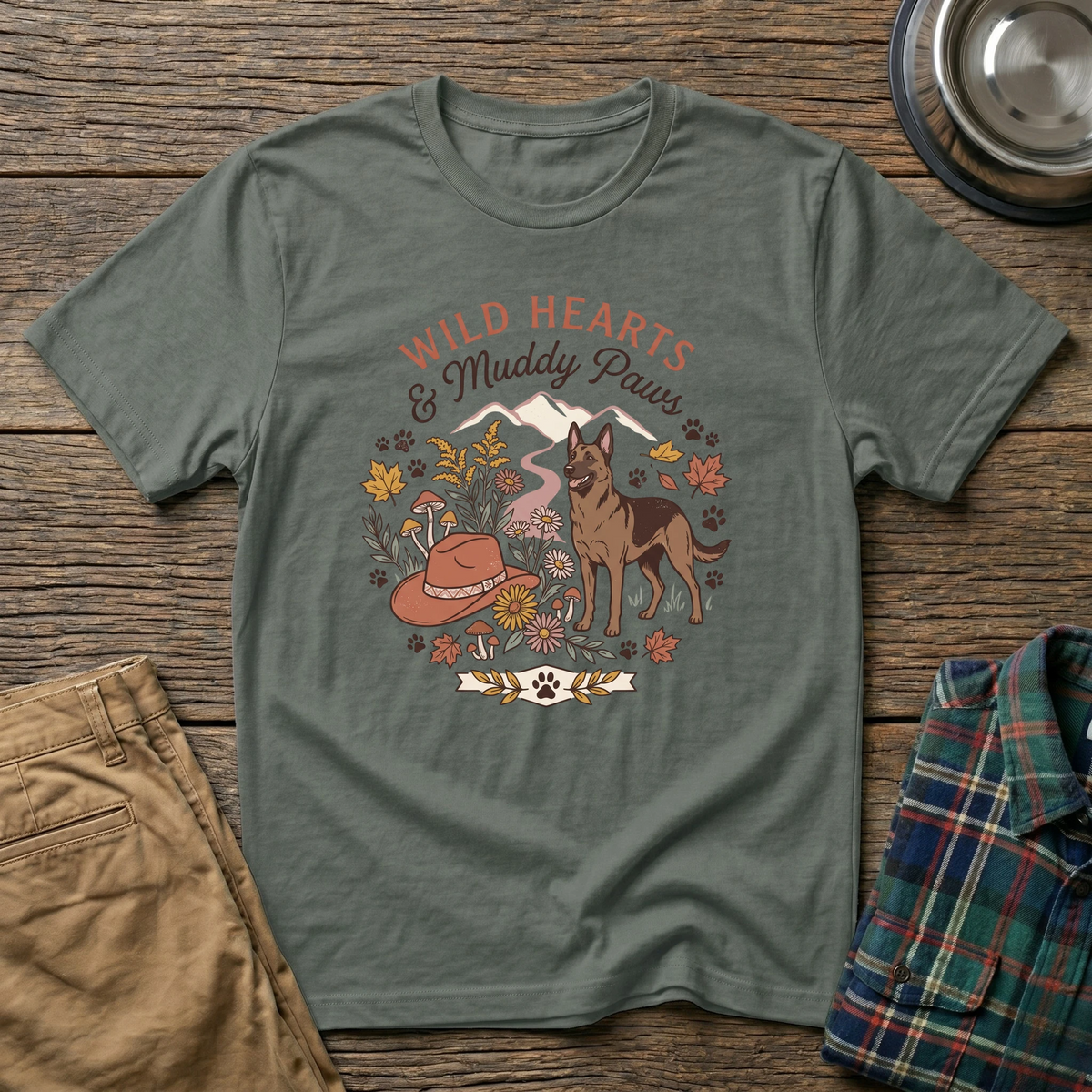 Heather Military Green